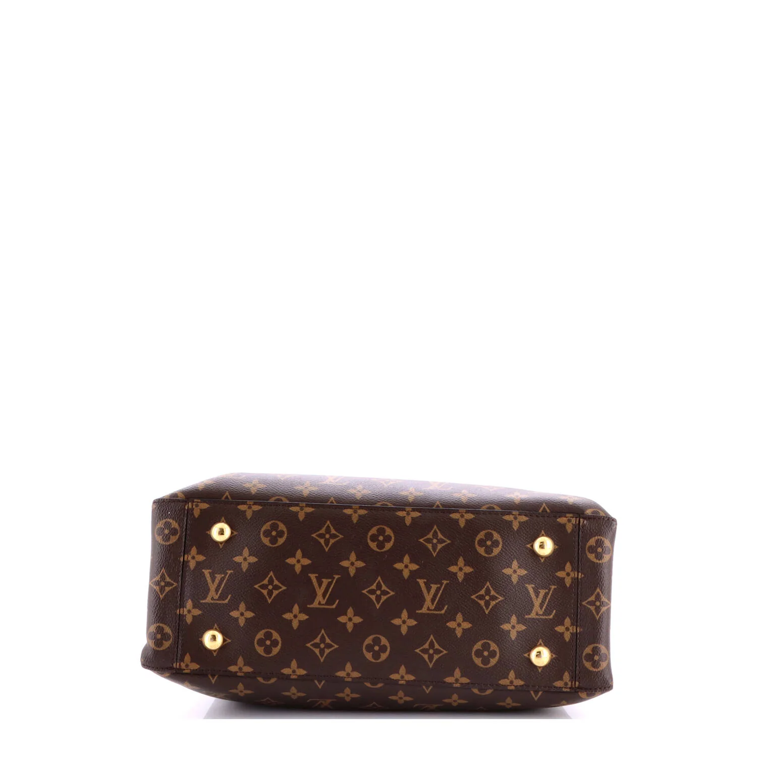 Flower Tote Monogram Canvas with Leather - Image 4