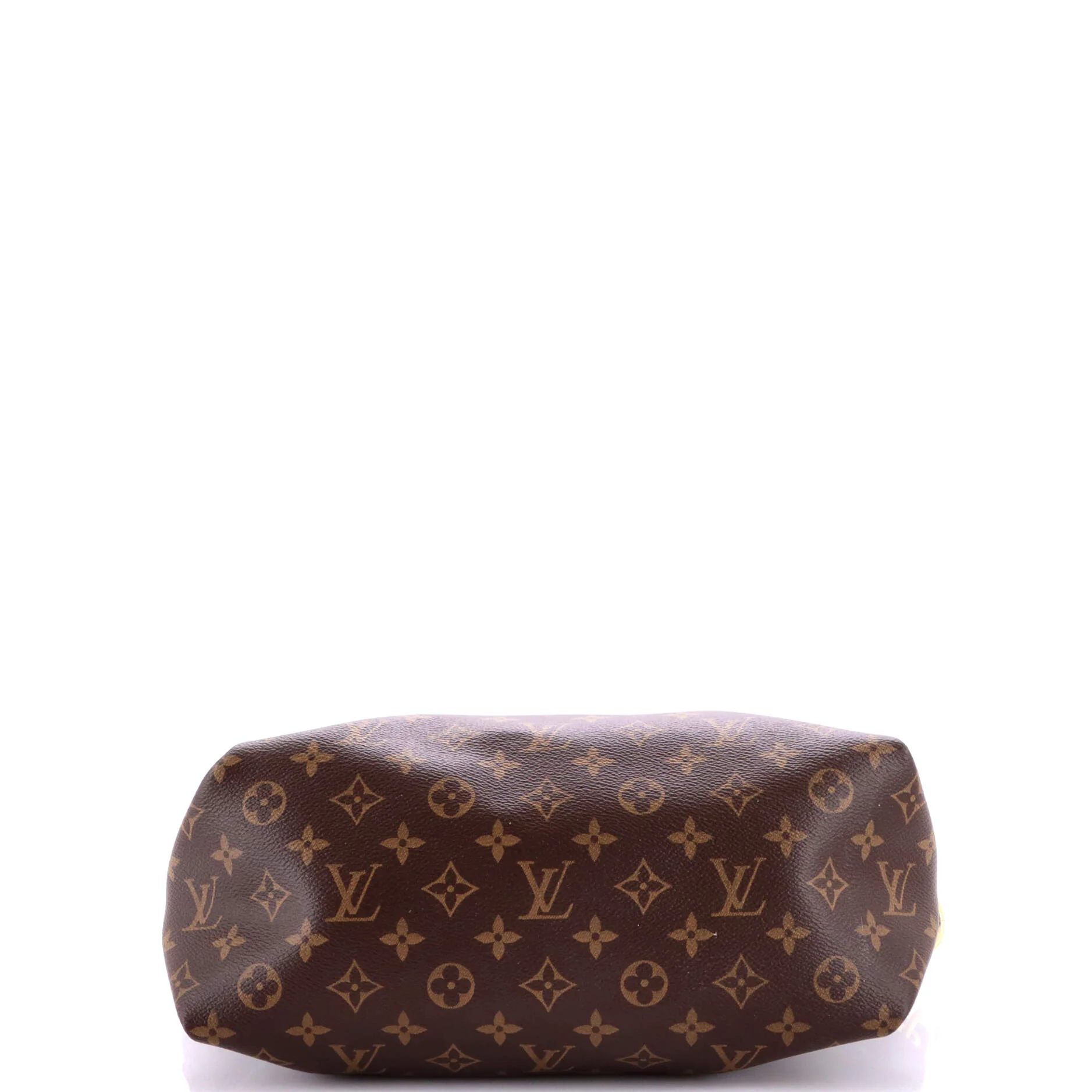 Flower Zipped Tote Monogram Canvas MM - Image 4