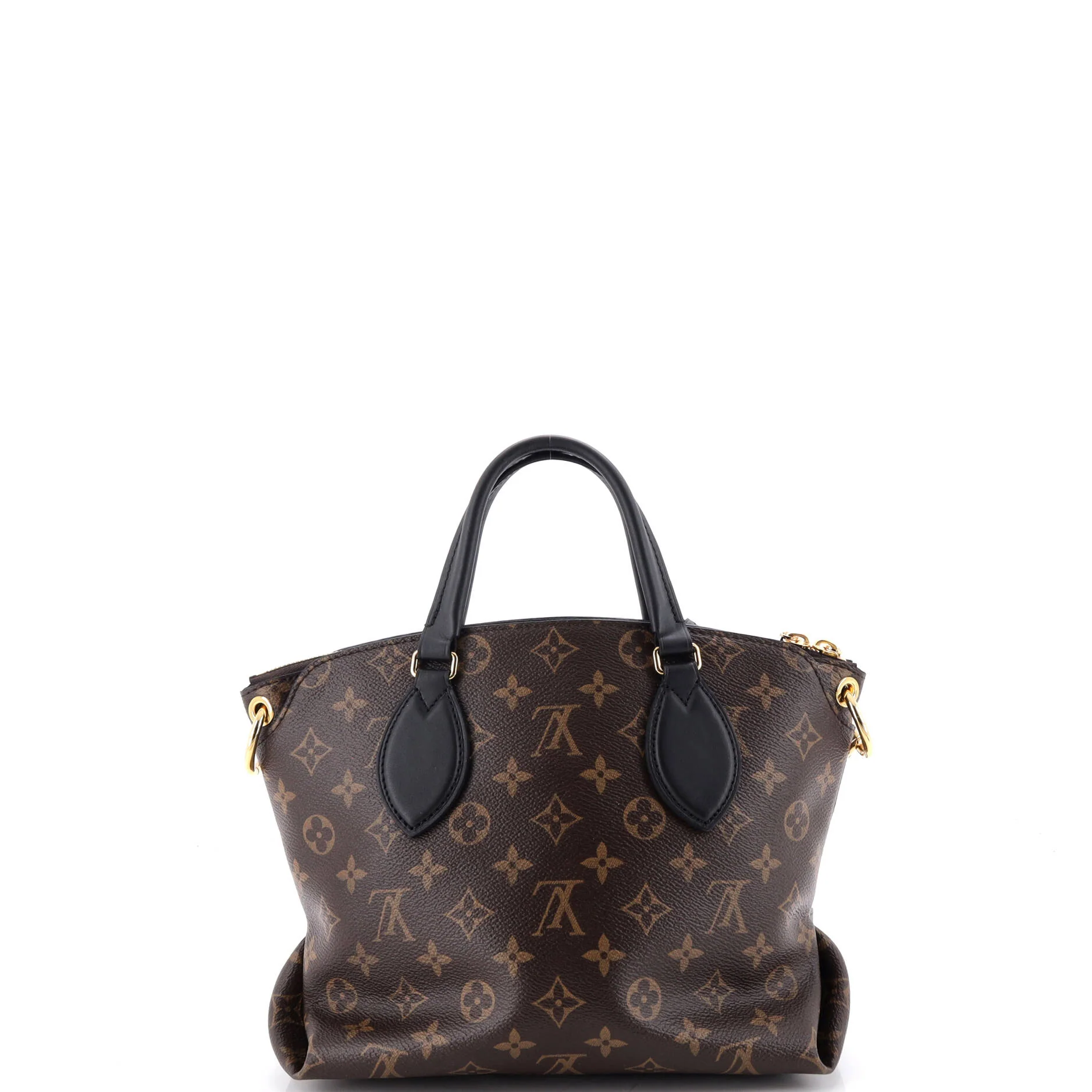 Flower Zipped Tote Monogram Canvas PM - Image 3
