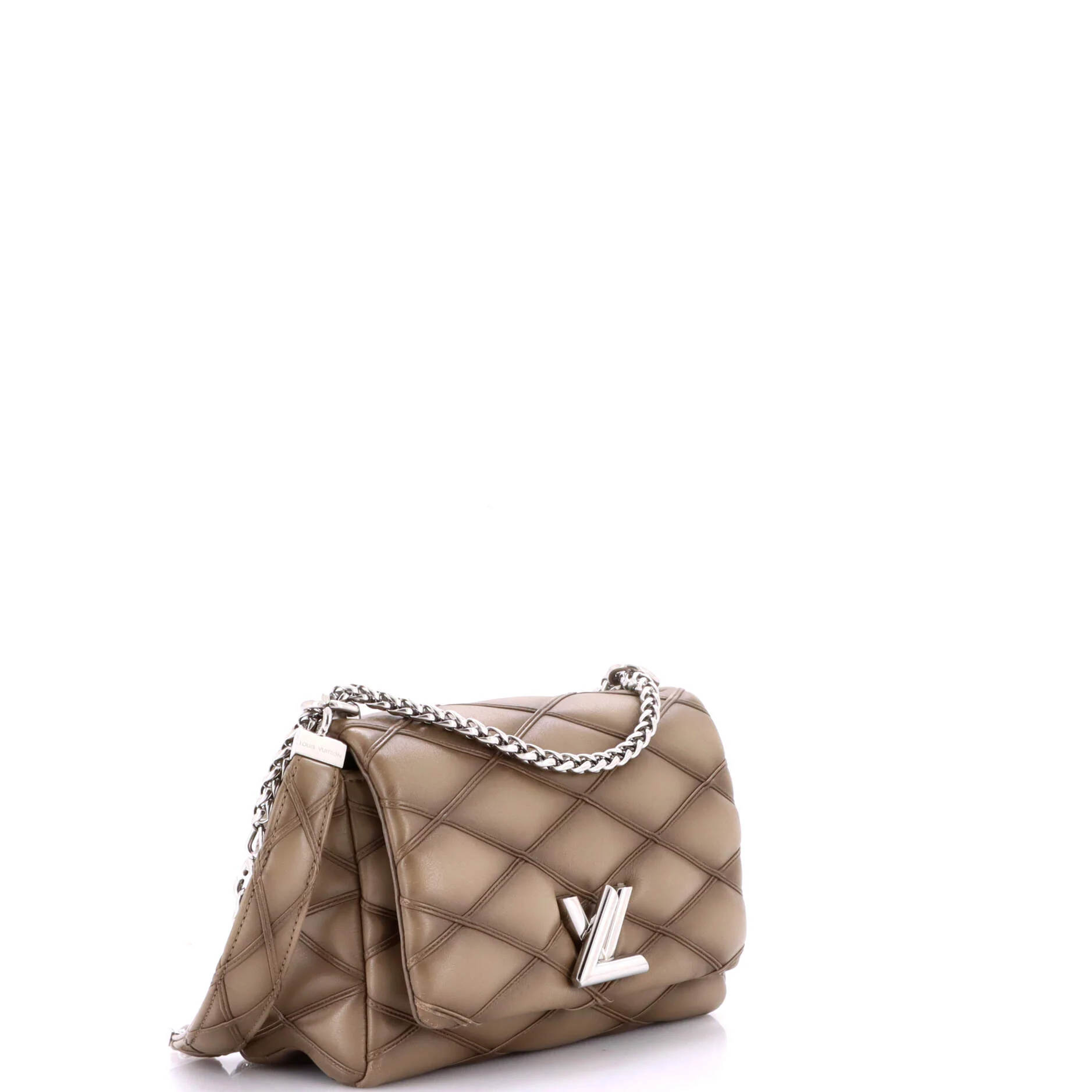 GO-14 Top Handle NM Handbag Malletage Leather MM - Image 2