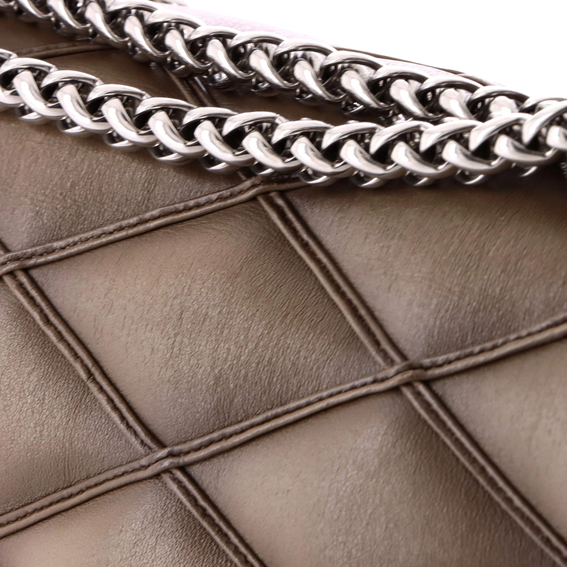 GO-14 Top Handle NM Handbag Malletage Leather MM - Image 7