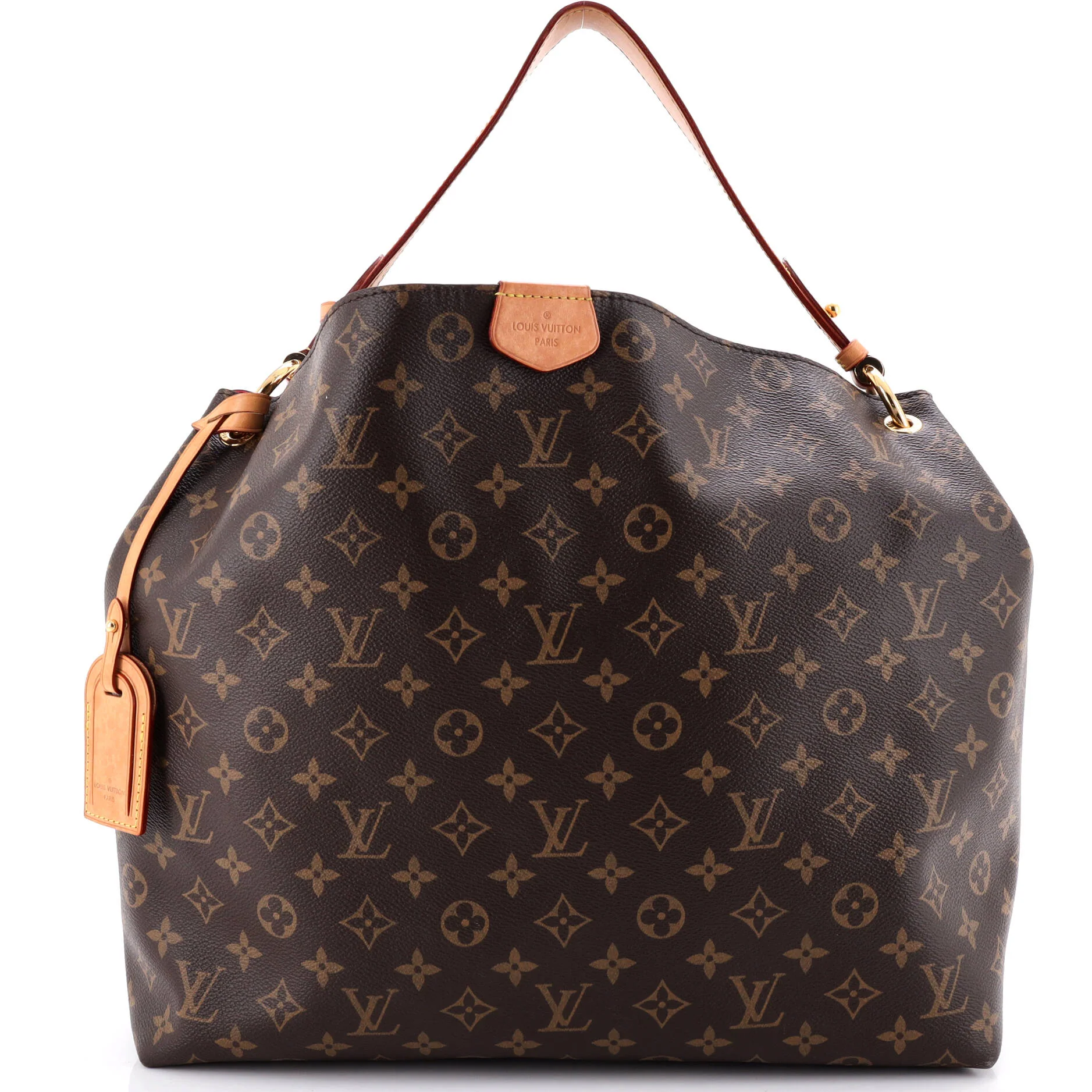 Graceful Handbag Monogram Canvas MM
