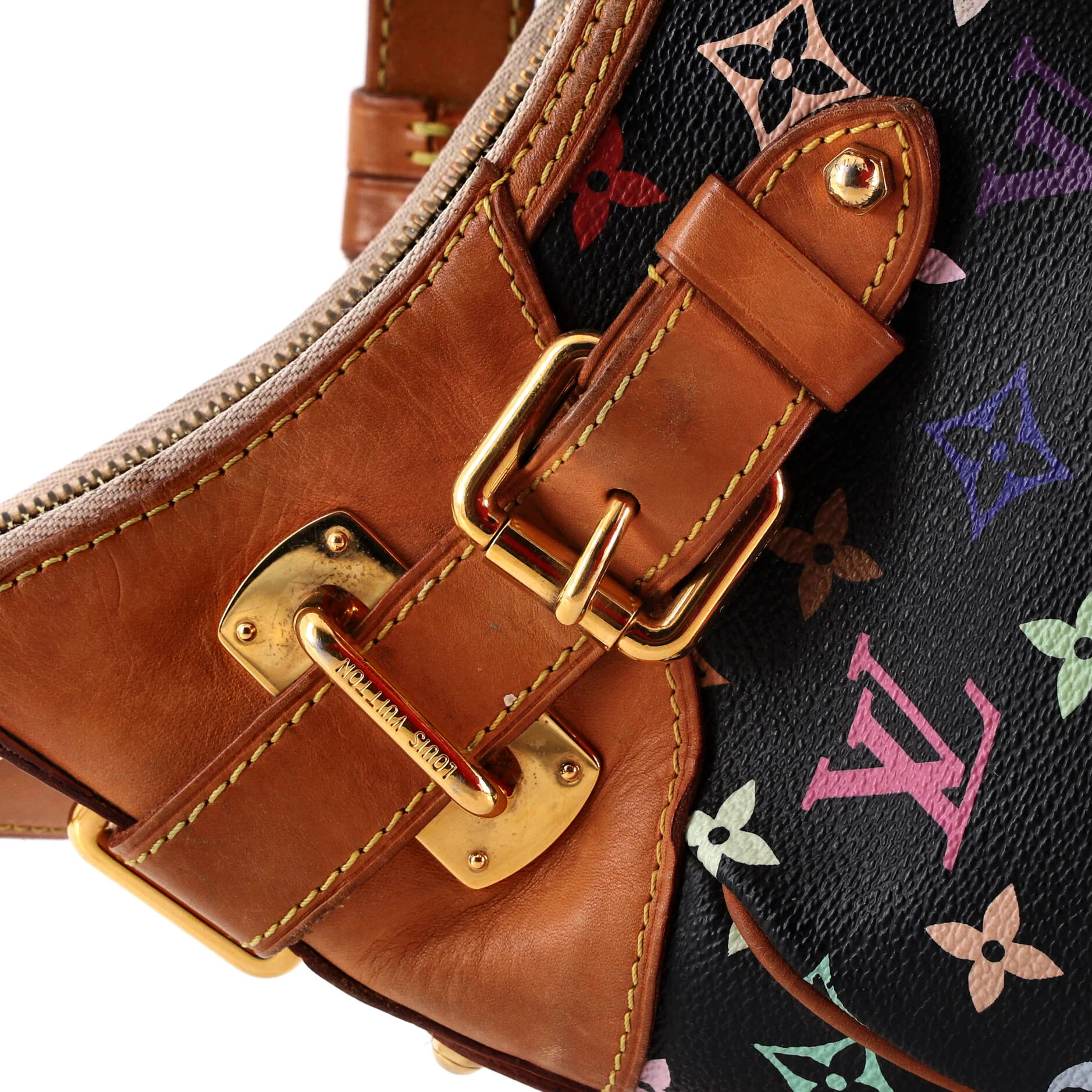 Greta Handbag Monogram Multicolor - Image 8