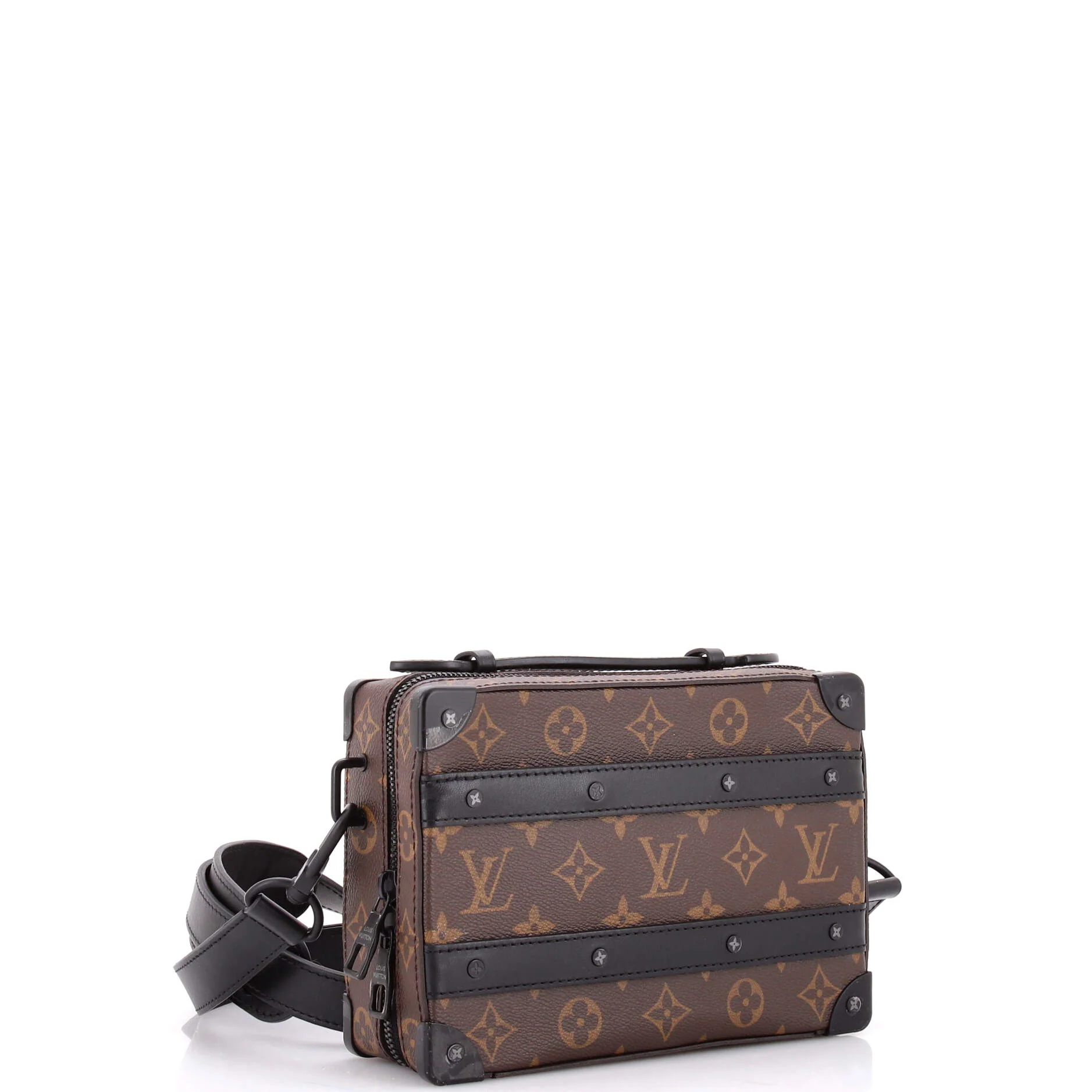 Handle Soft Trunk Bag Macassar Monogram Canvas - Image 2