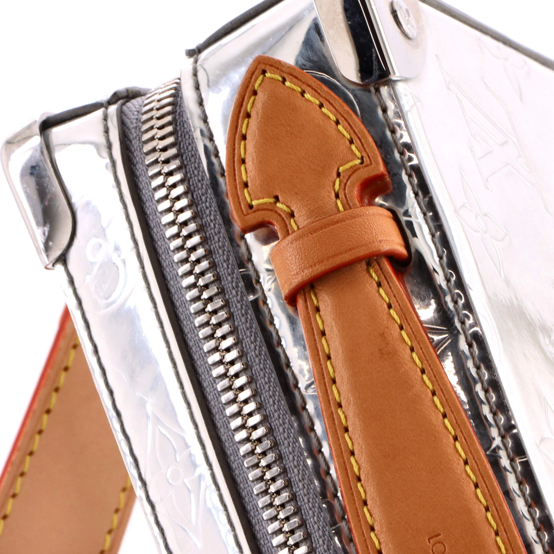 Handle Soft Trunk Bag Monogram Mirror Coated Canvas - Image 6