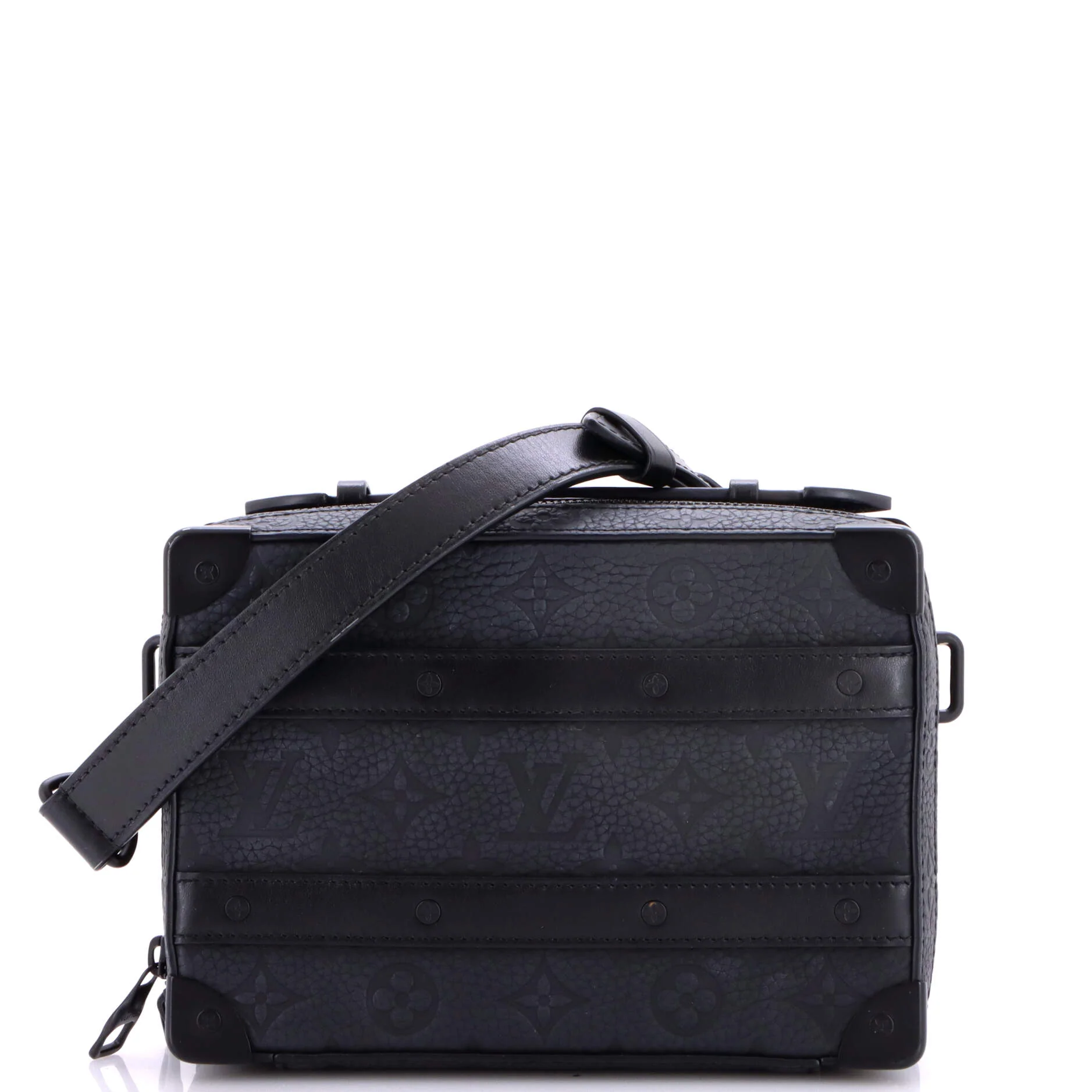 Handle Soft Trunk Bag Monogram Taurillon Leather