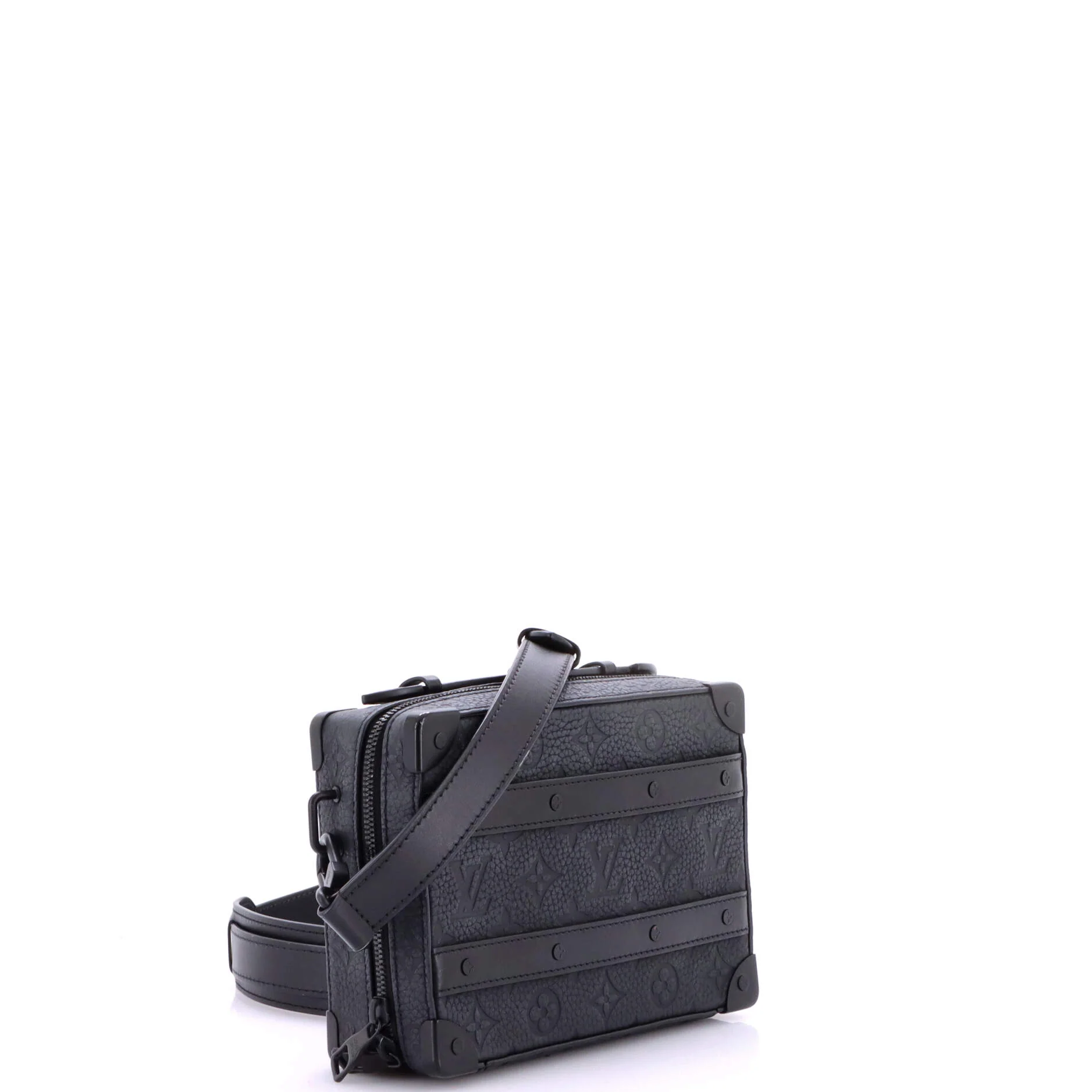 Handle Soft Trunk Bag Monogram Taurillon Leather - Image 2