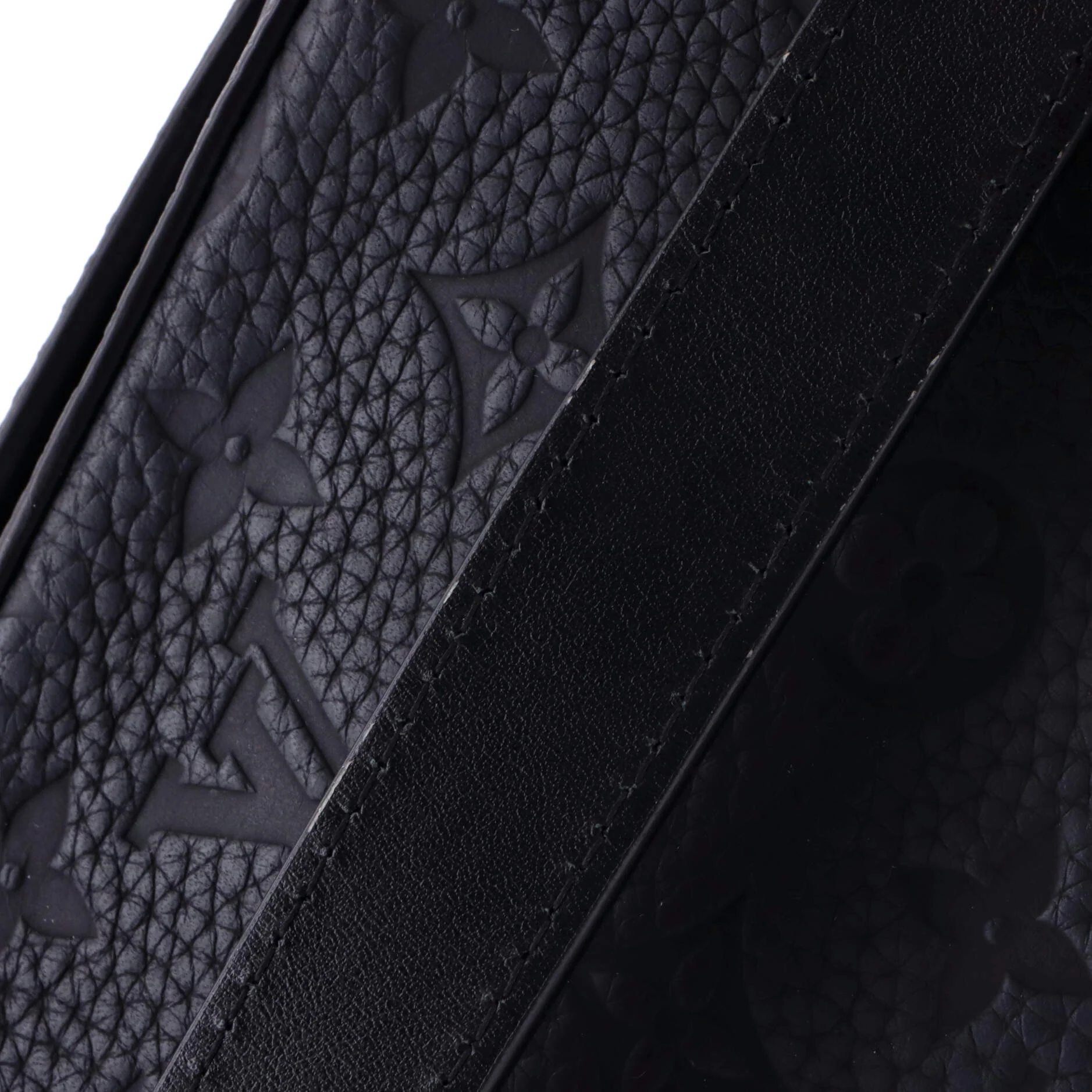 Handle Soft Trunk Bag Monogram Taurillon Leather - Image 6