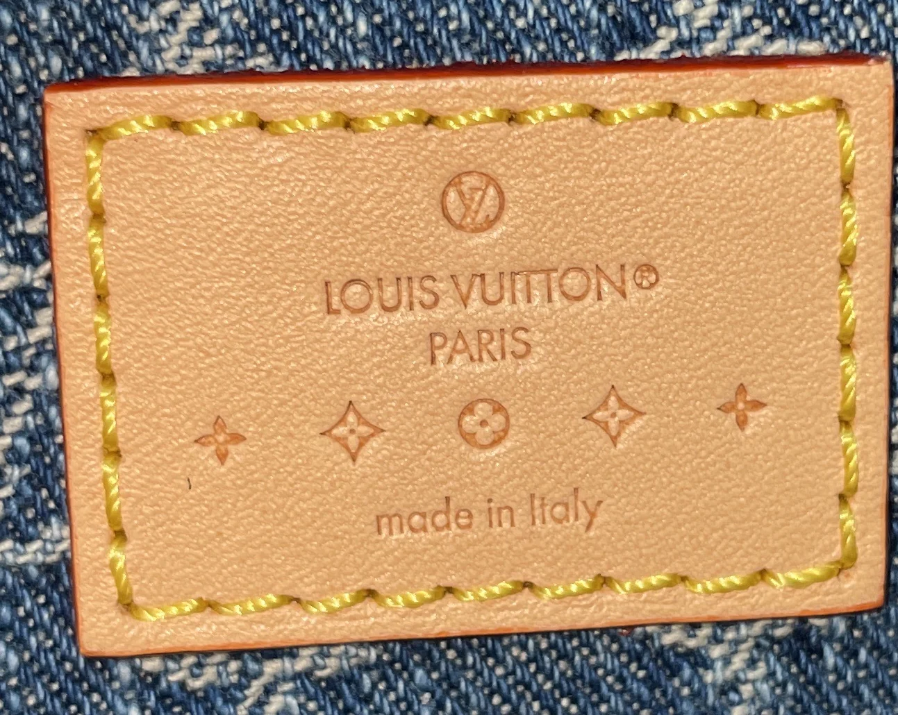 High Rise Bum Bag Monogram Denim - Image 7