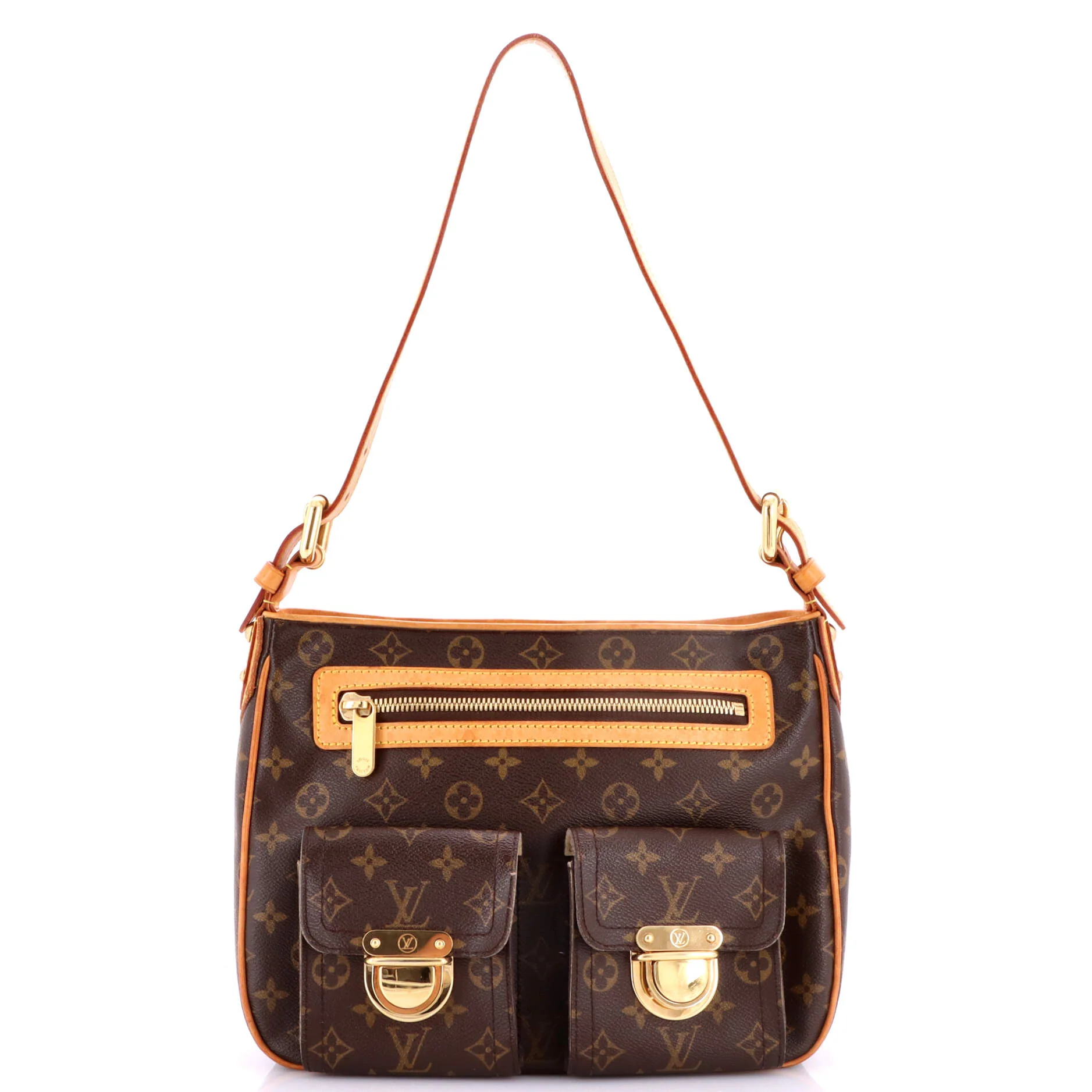 Hudson Handbag Monogram Canvas GM