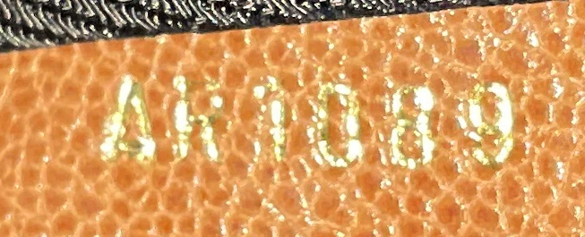 Irene Handbag Monogram Embossed Suede and Patent - Image 7