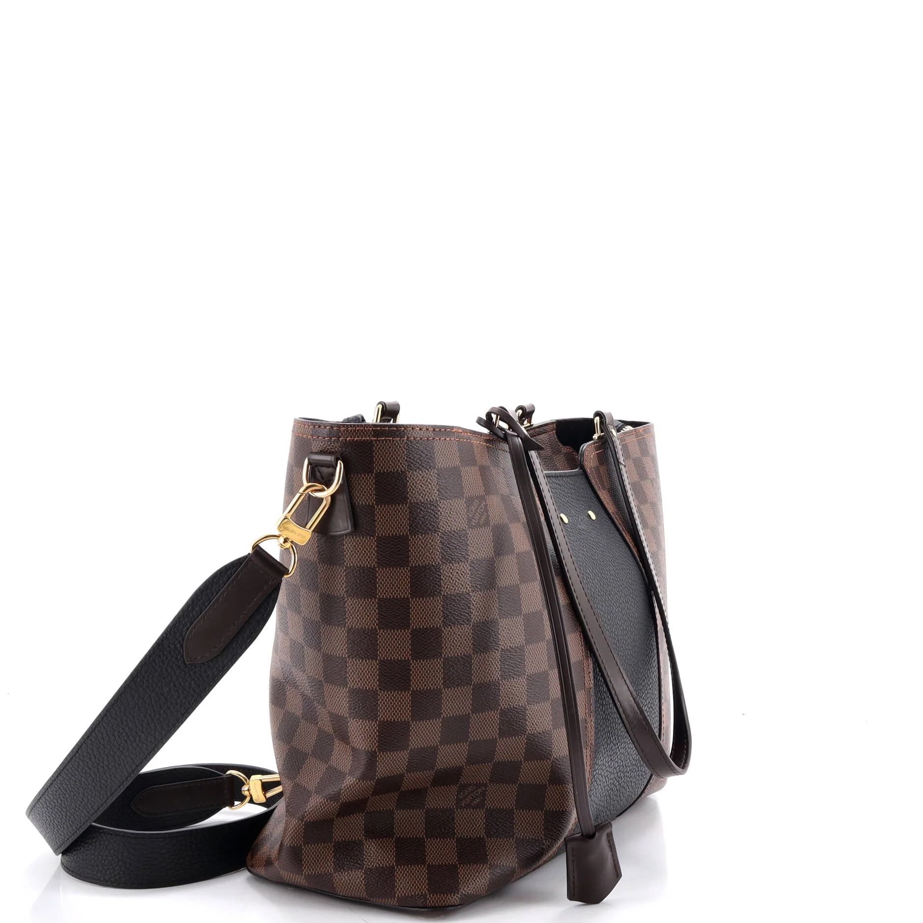 Jersey Handbag Damier with Leather - Image 2