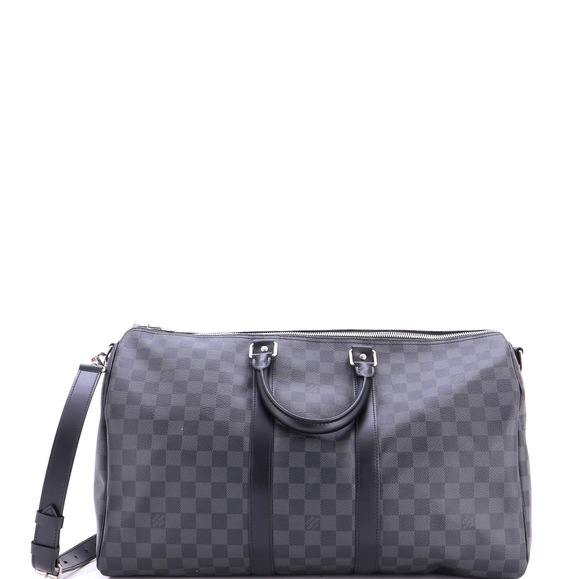 Keepall Bandouliere Bag Damier Graphite 45