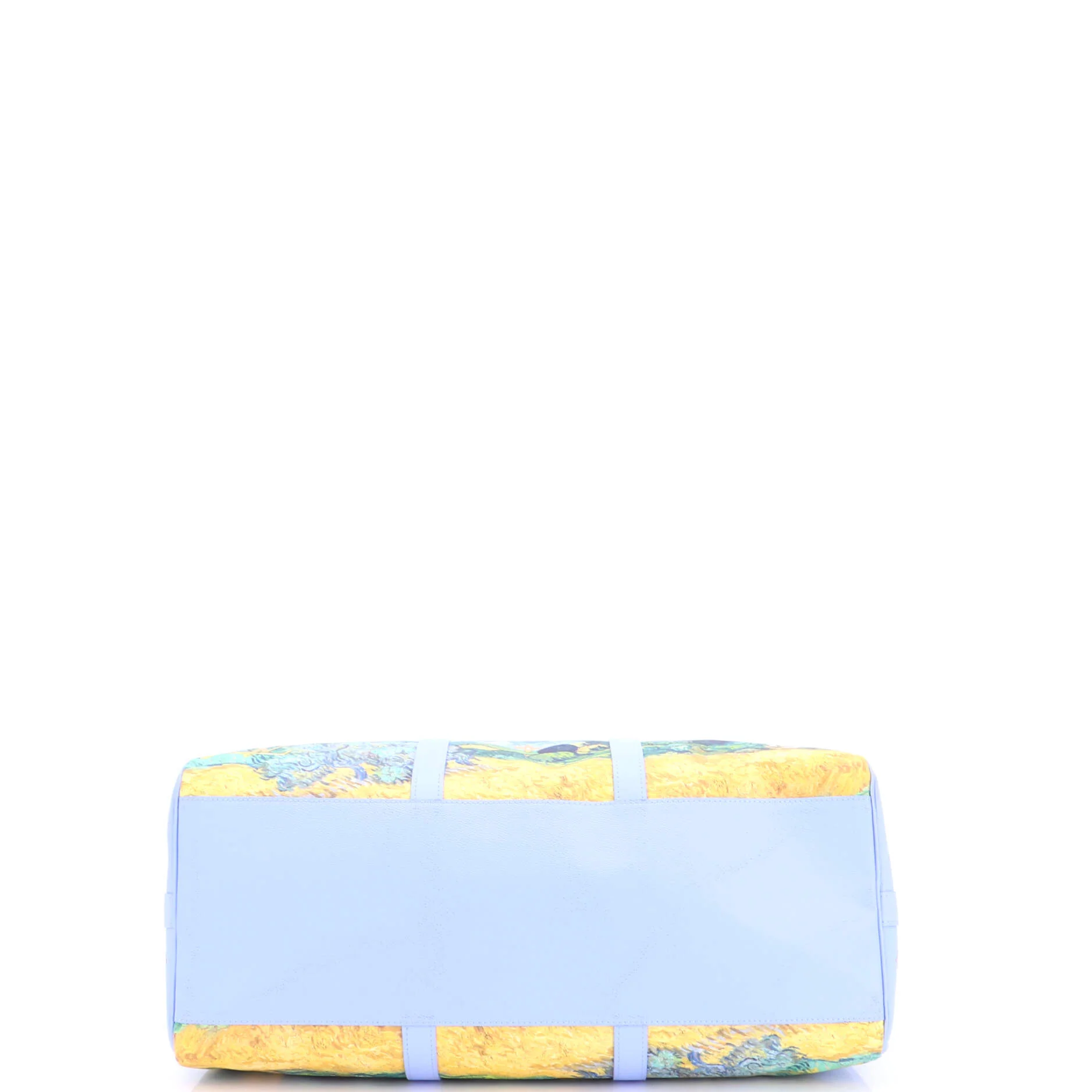 Keepall Bandouliere Bag Limited Edition Jeff Koons Van Gogh Print Canvas 50 - Image 4