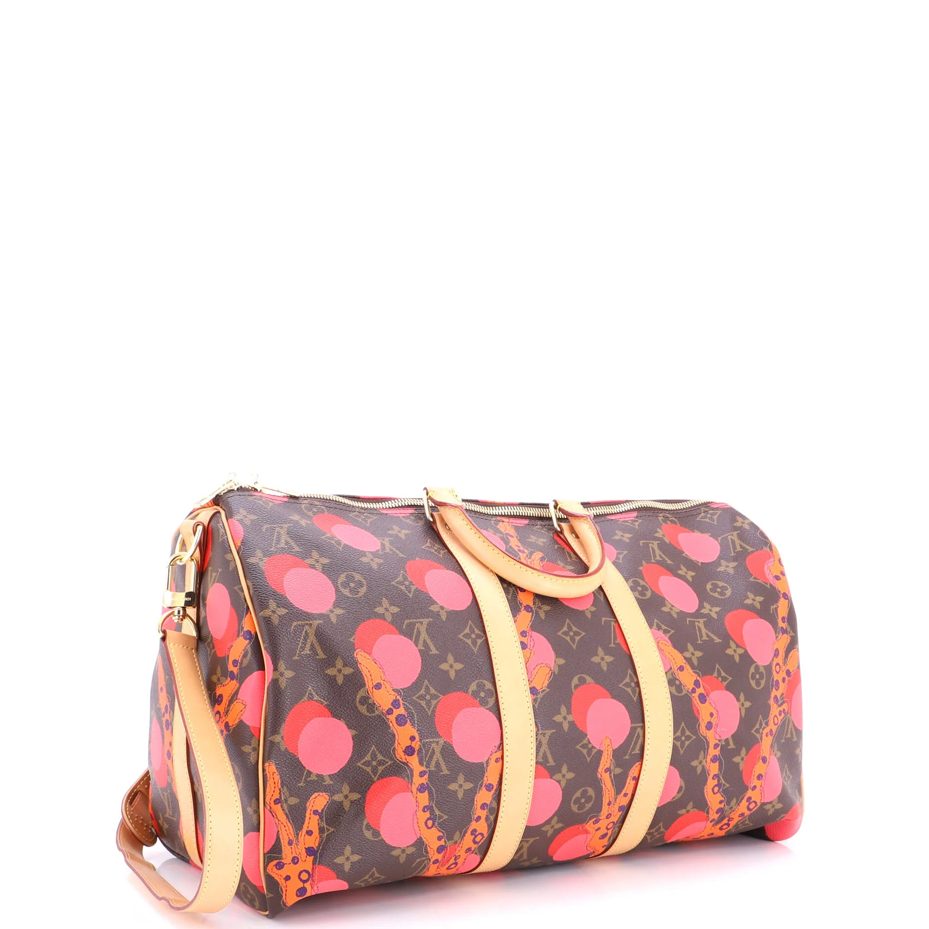 Keepall Bandouliere Bag Limited Edition Monogram Ramages 45 - Image 2