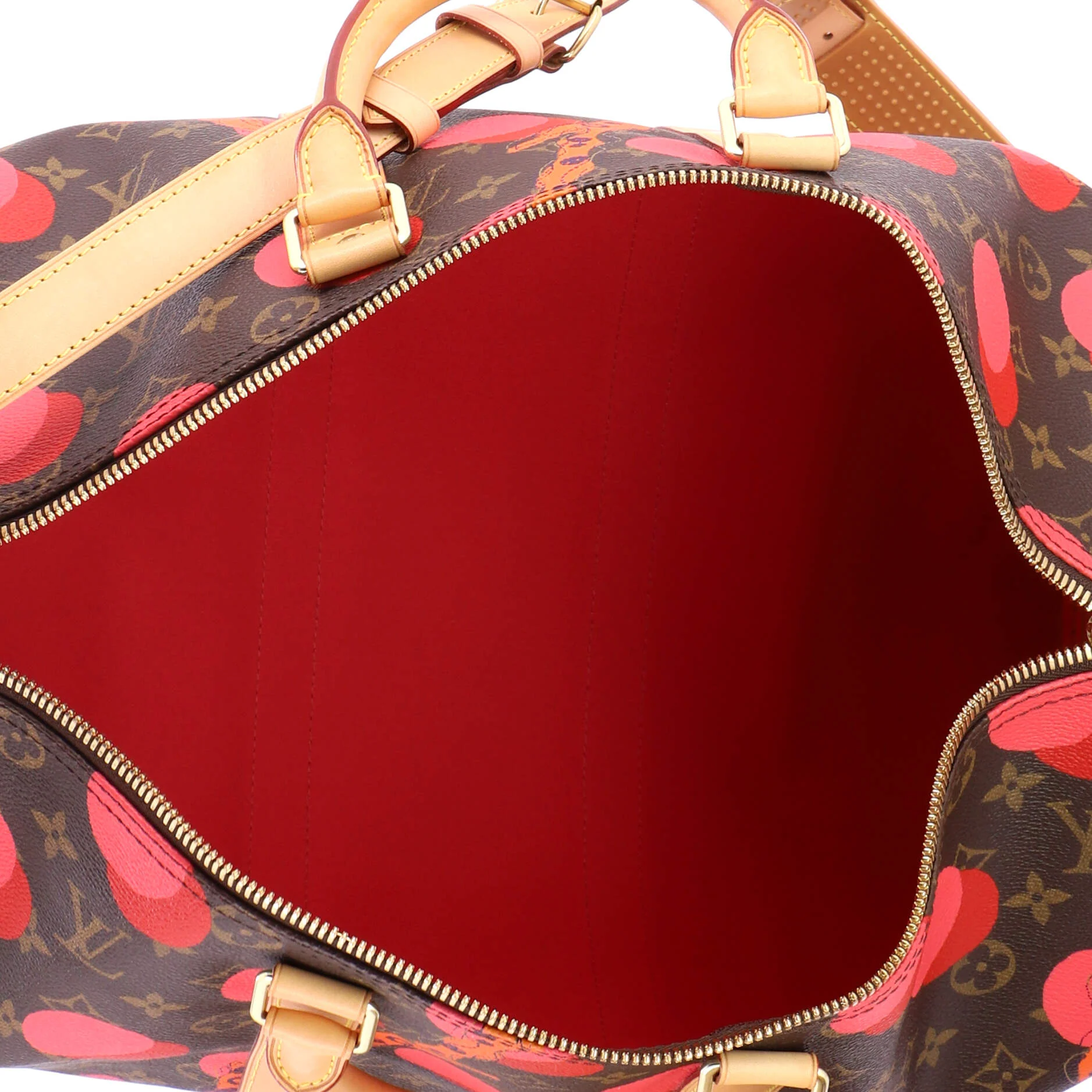 Keepall Bandouliere Bag Limited Edition Monogram Ramages 45 - Image 5