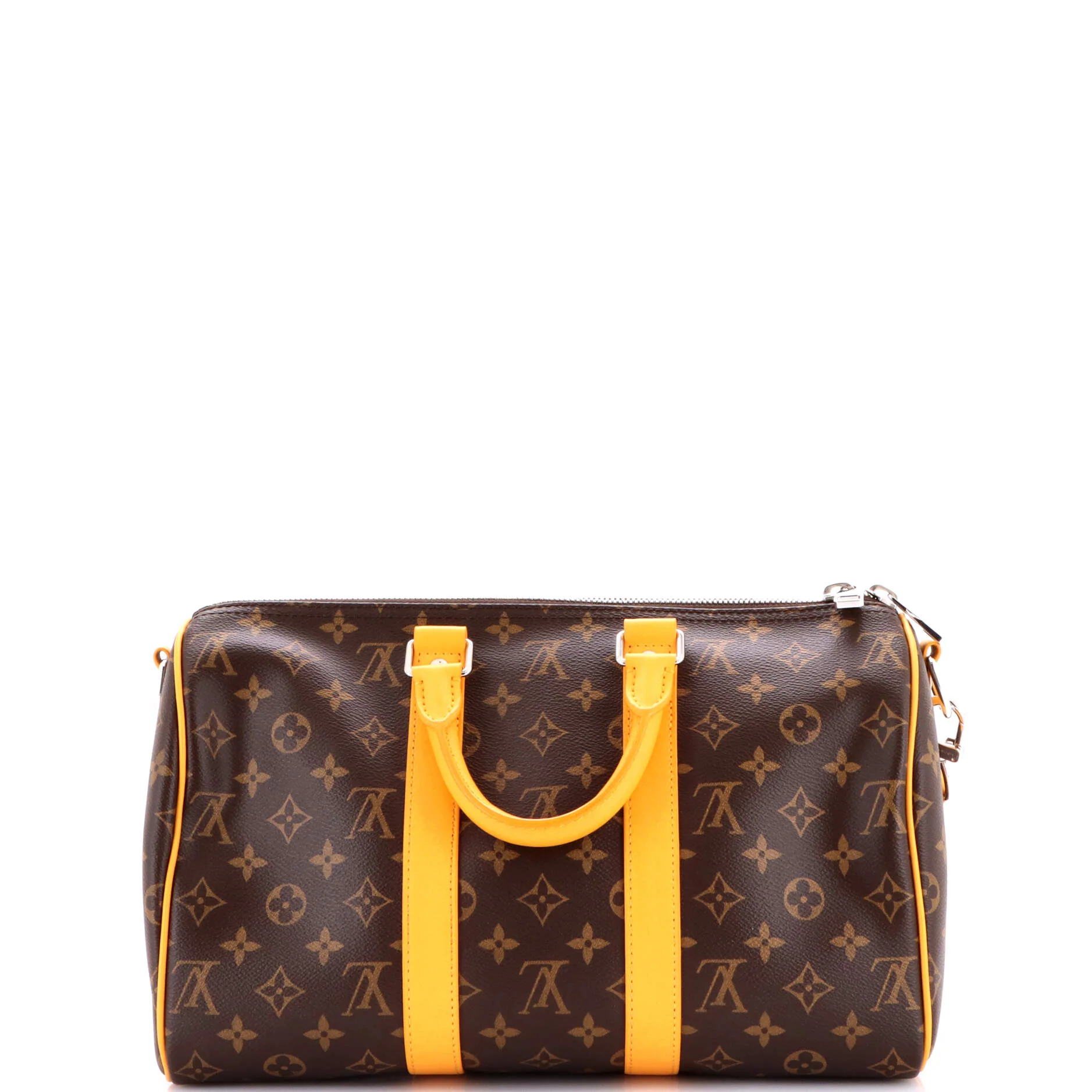Keepall Bandouliere Bag Macassar Monogram Canvas 35 - Image 3