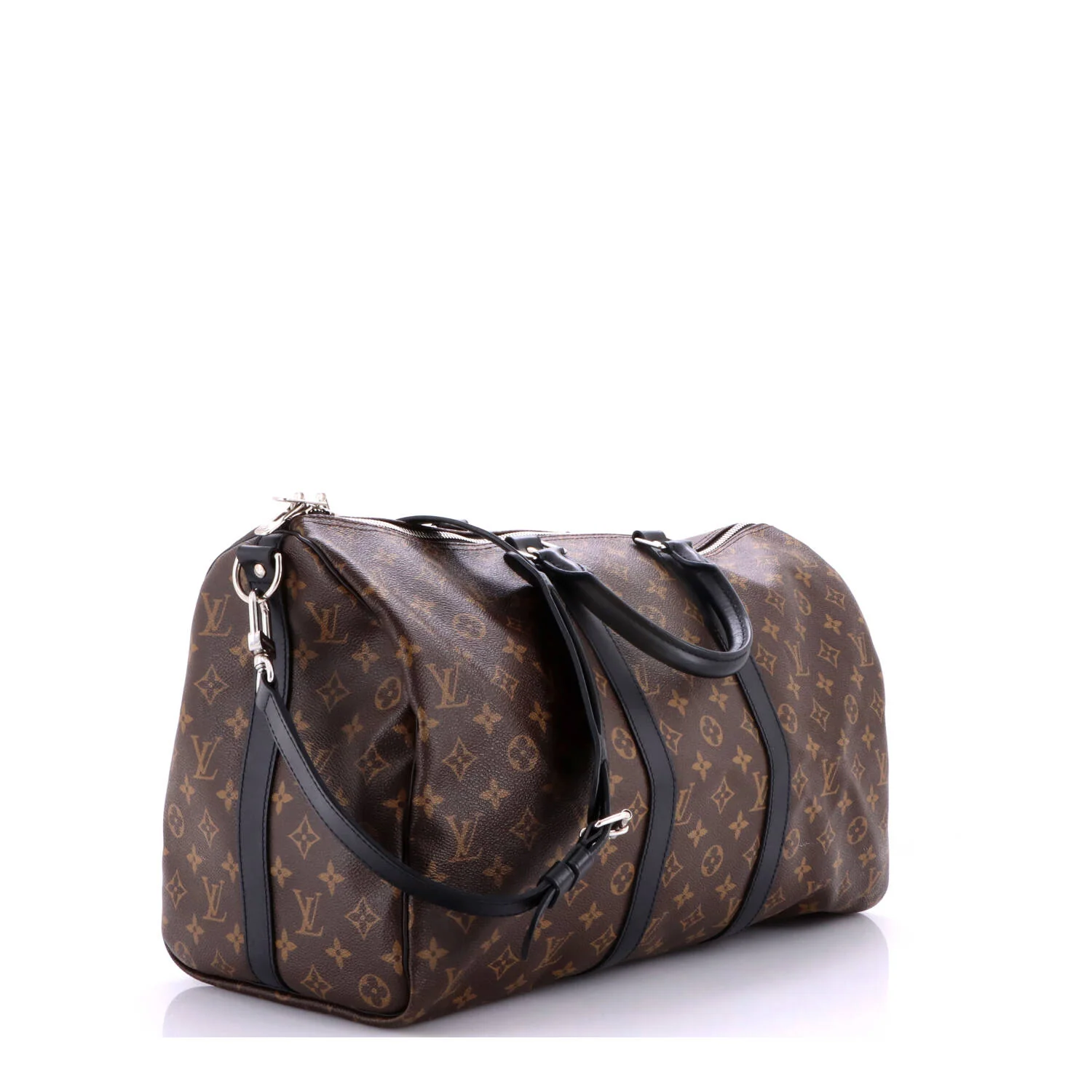 Keepall Bandouliere Bag Macassar Monogram Canvas 45 - Image 2