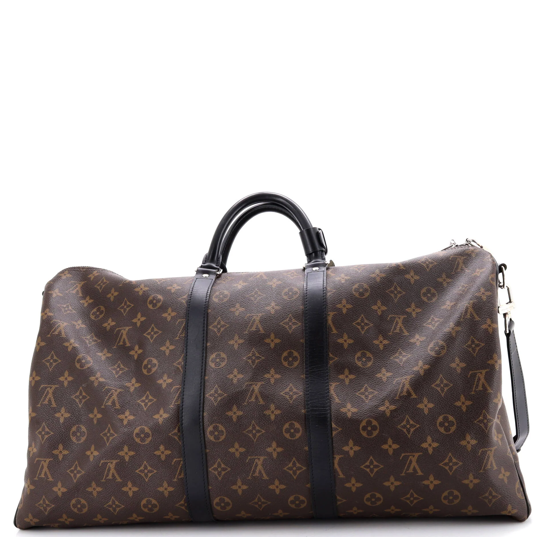 Keepall Bandouliere Bag Macassar Monogram Canvas 55 - Image 3