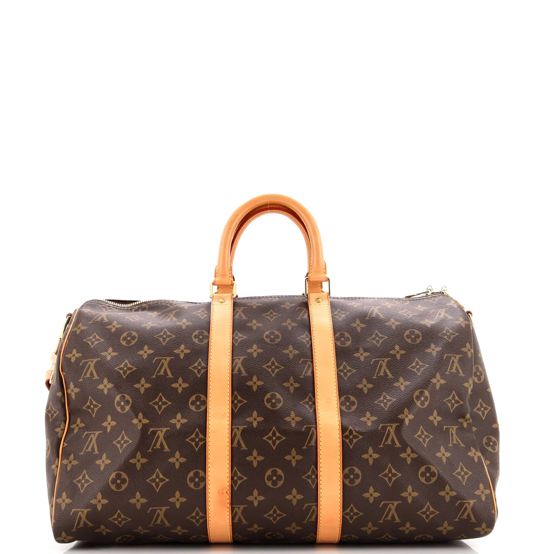 Keepall Bandouliere Bag Monogram Canvas 45 - Image 3