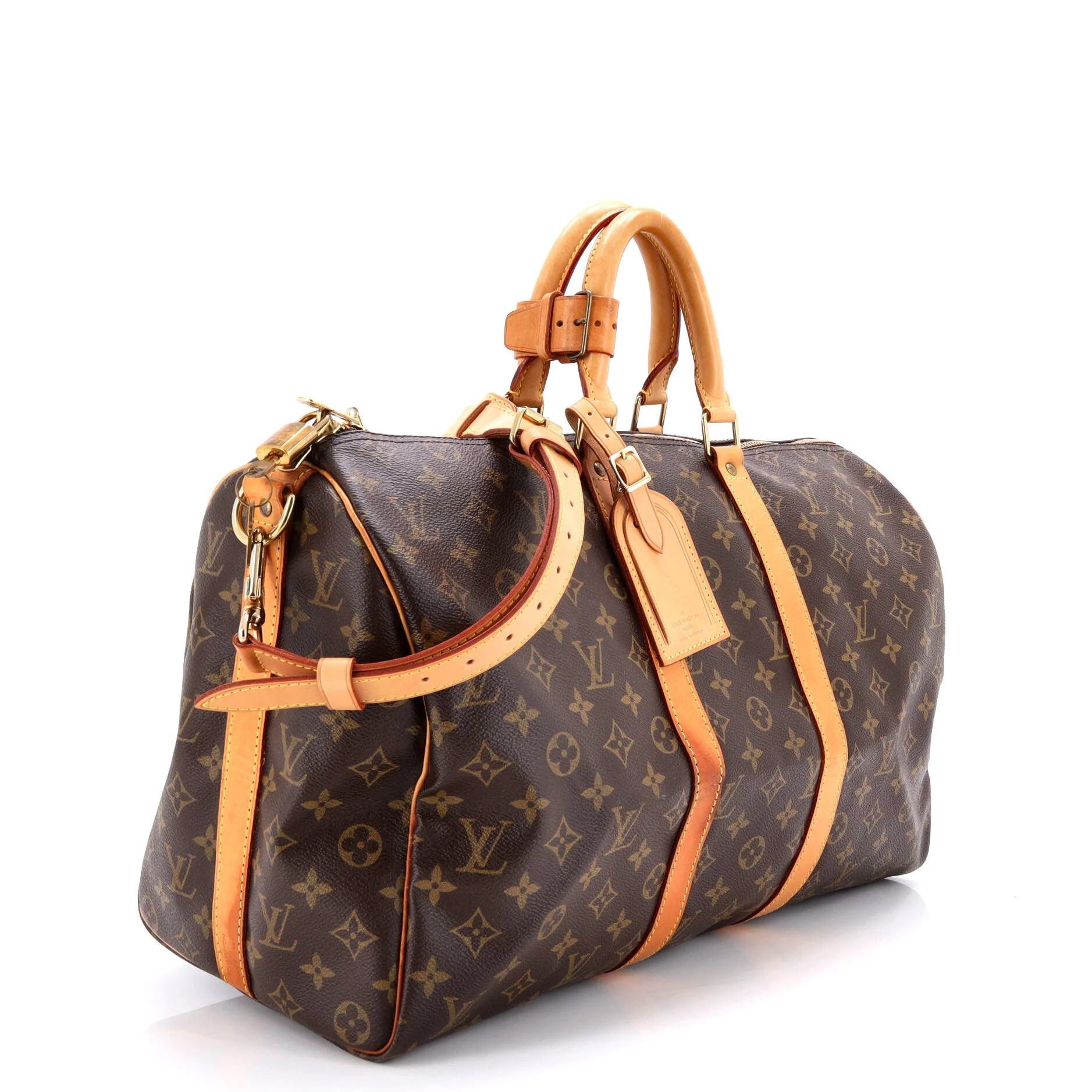 Keepall Bandouliere Bag Monogram Canvas 45 - Image 2