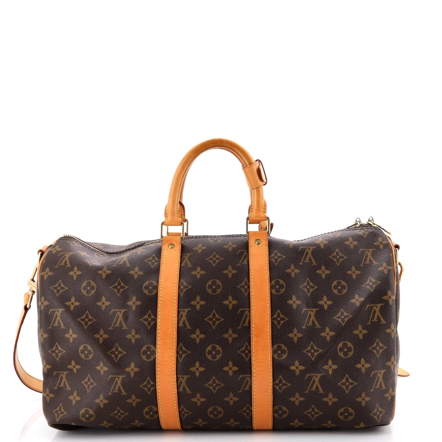 Keepall Bandouliere Bag Monogram Canvas 45 - Image 3