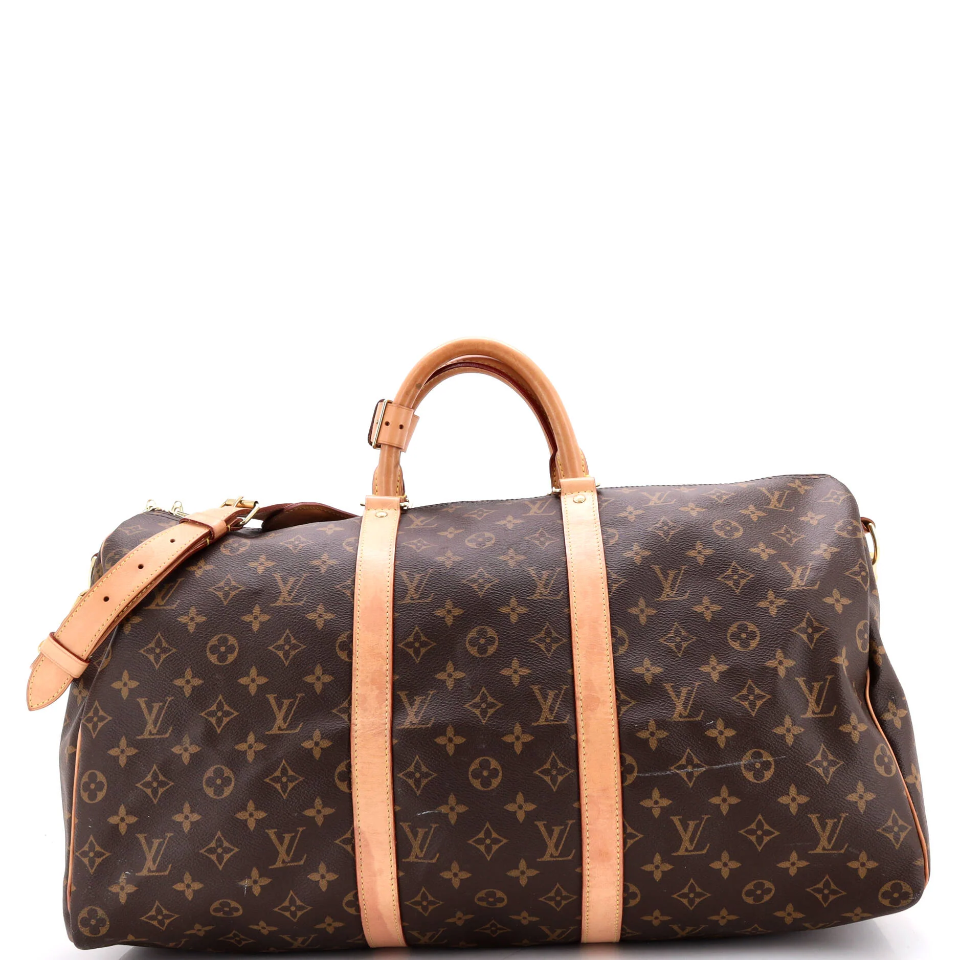 Keepall Bandouliere Bag Monogram Canvas 50