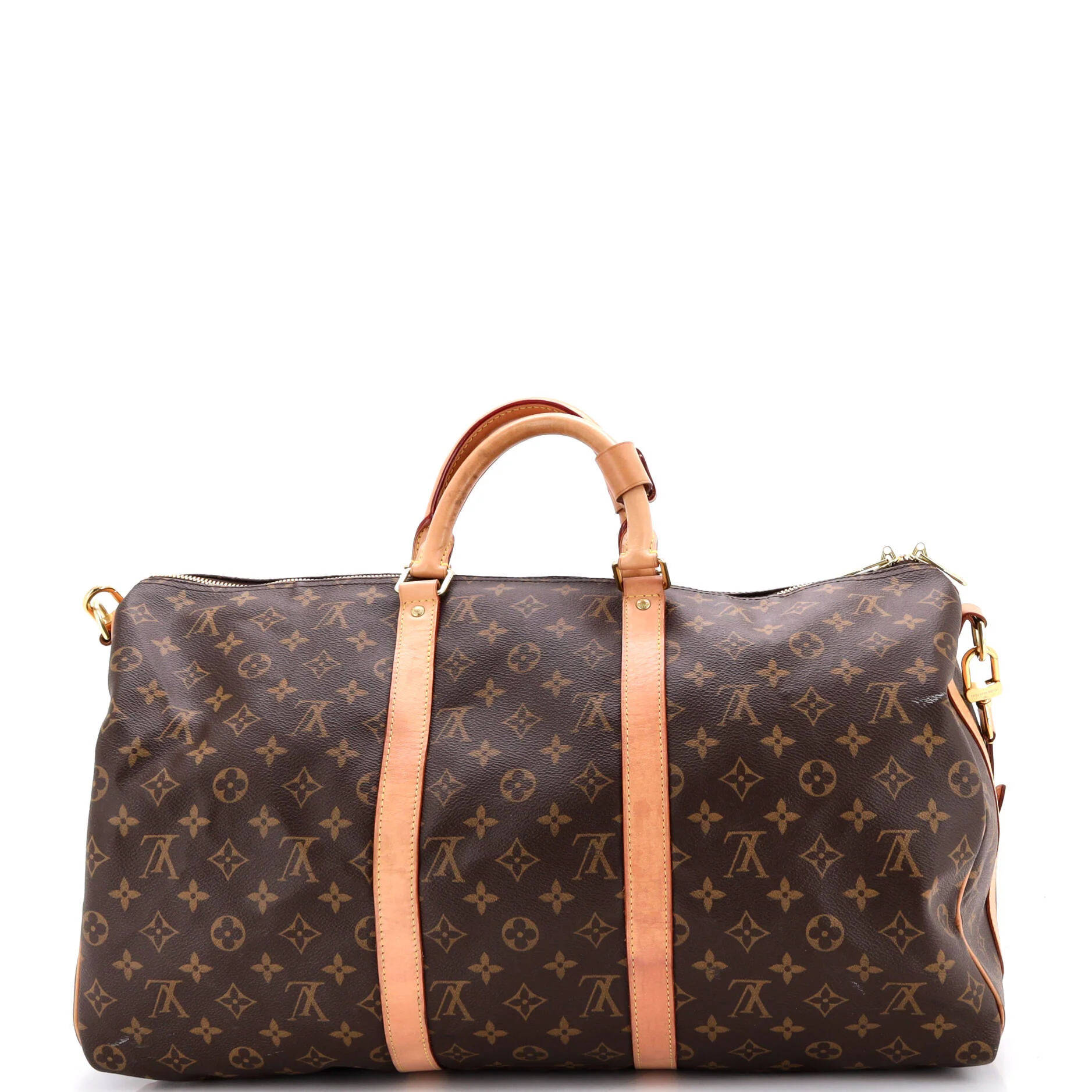 Keepall Bandouliere Bag Monogram Canvas 50 - Image 3