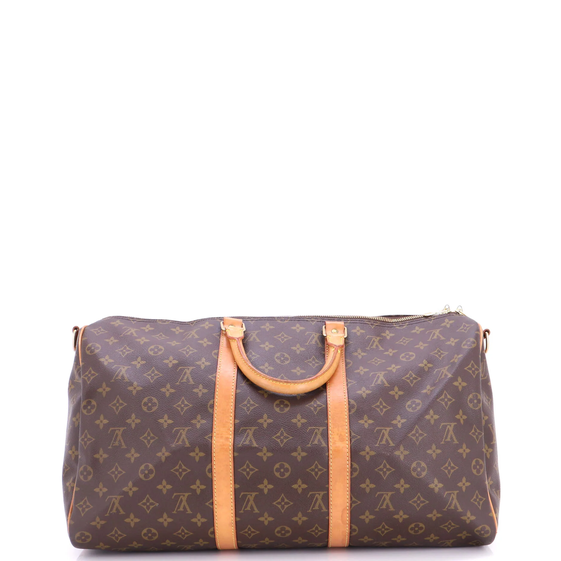 Keepall Bandouliere Bag Monogram Canvas 50 - Image 3