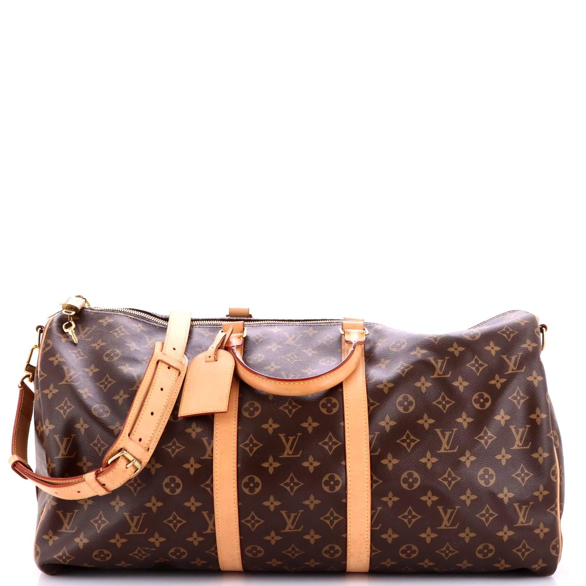 Keepall Bandouliere Bag Monogram Canvas 55