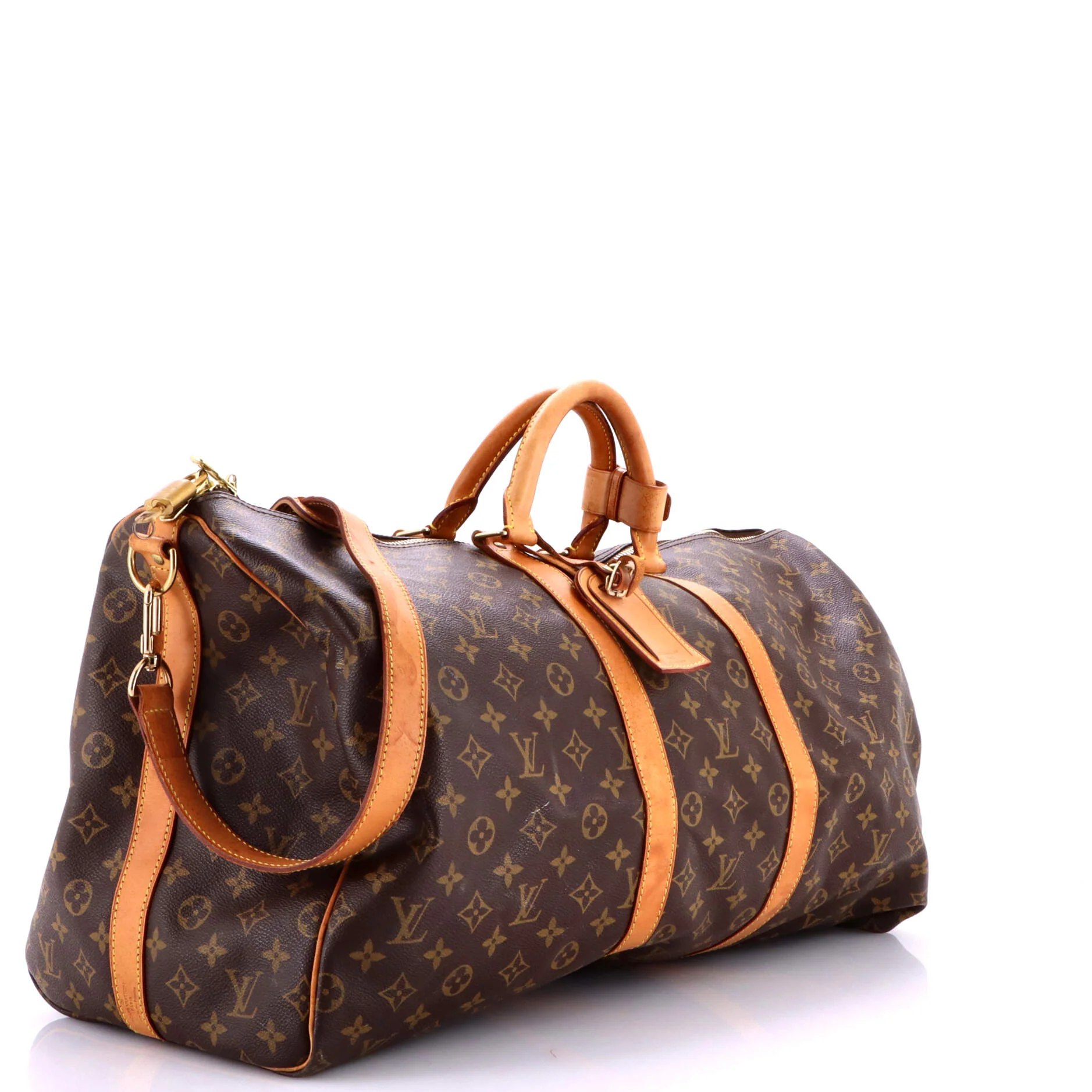 Keepall Bandouliere Bag Monogram Canvas 55 - Image 2