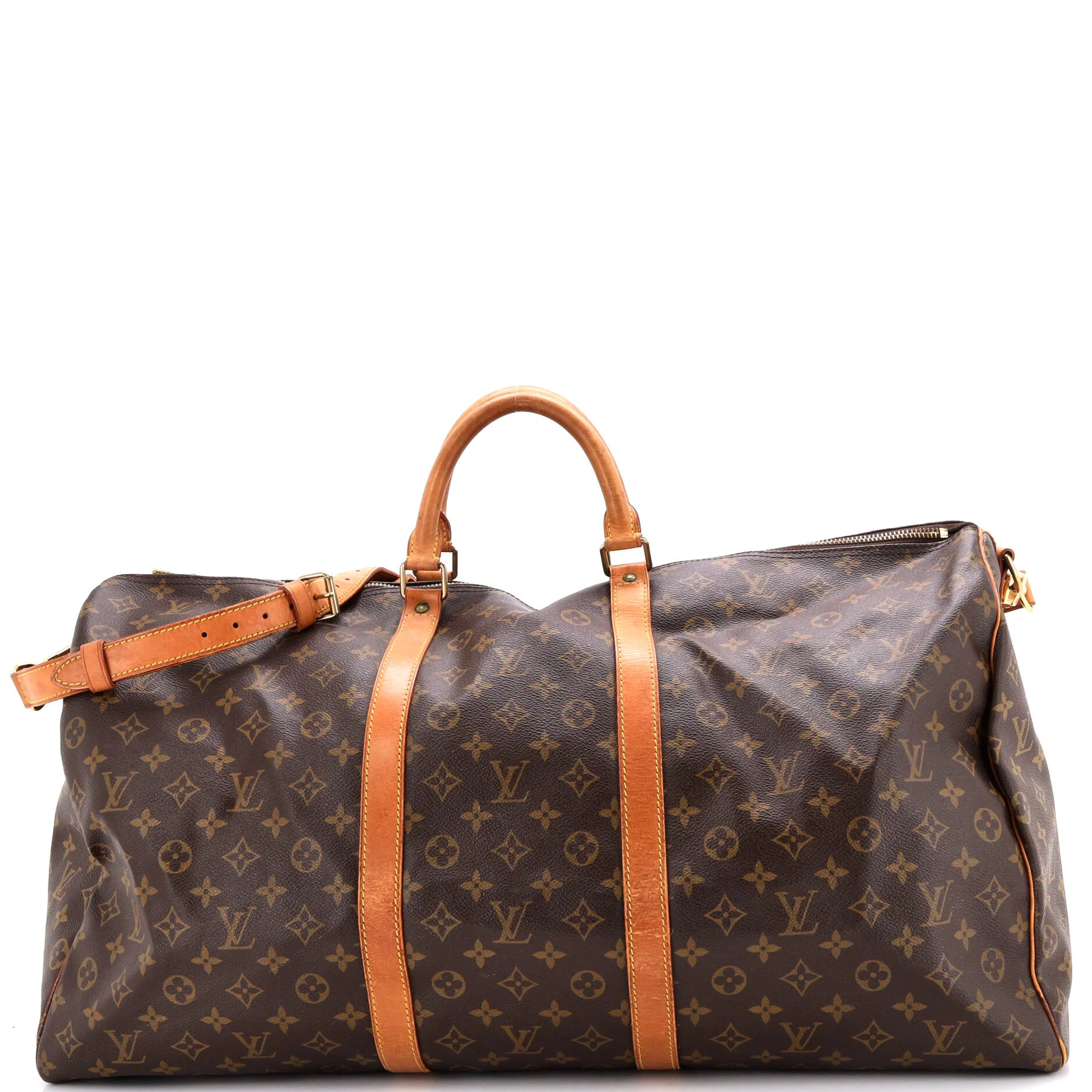 Keepall Bandouliere Bag Monogram Canvas 60