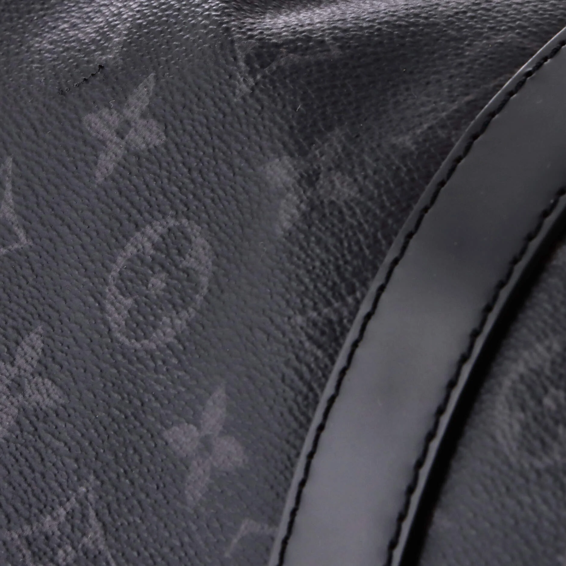 Keepall Bandouliere Bag Monogram Eclipse Canvas 55 - Image 7