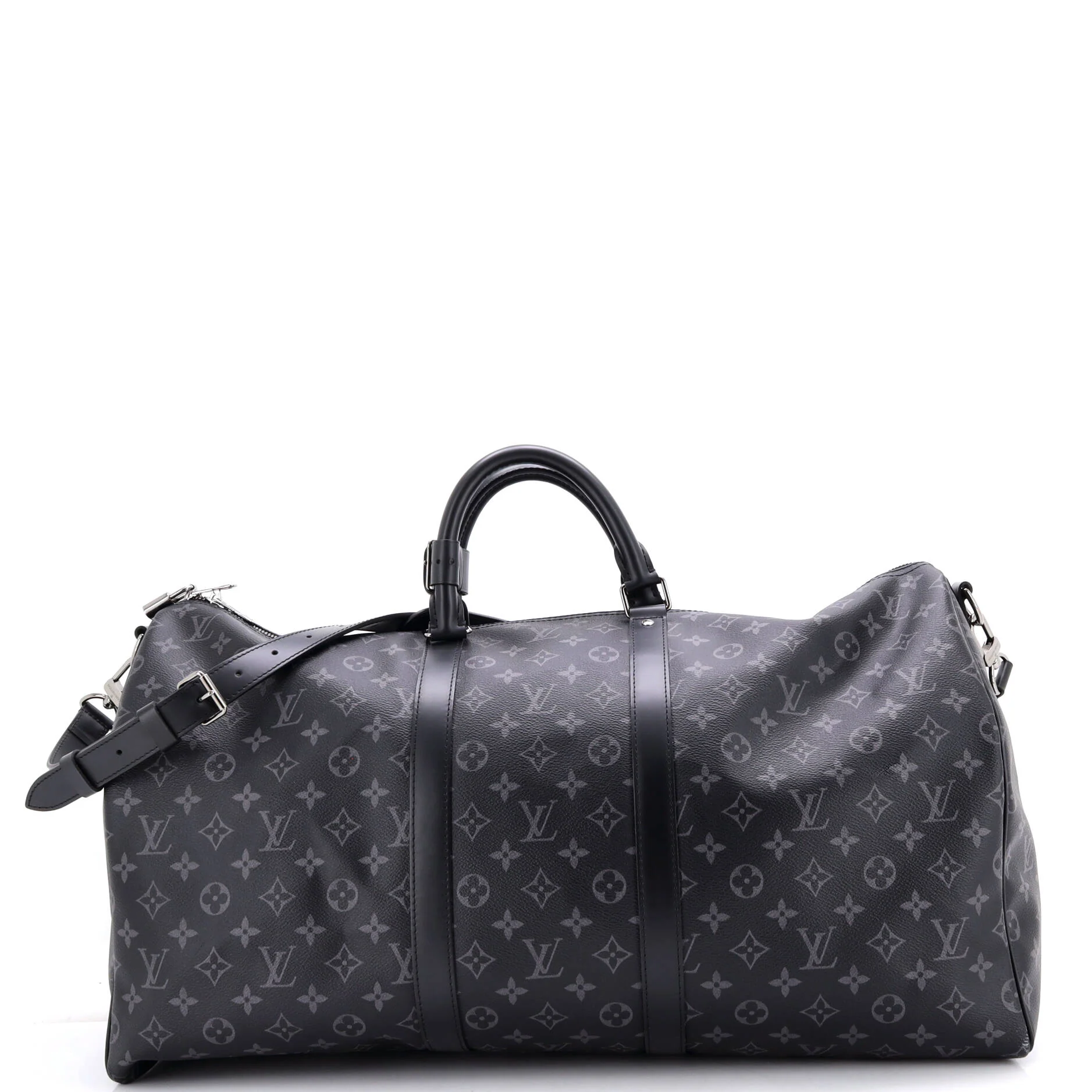 Keepall Bandouliere Bag Monogram Eclipse Canvas 55