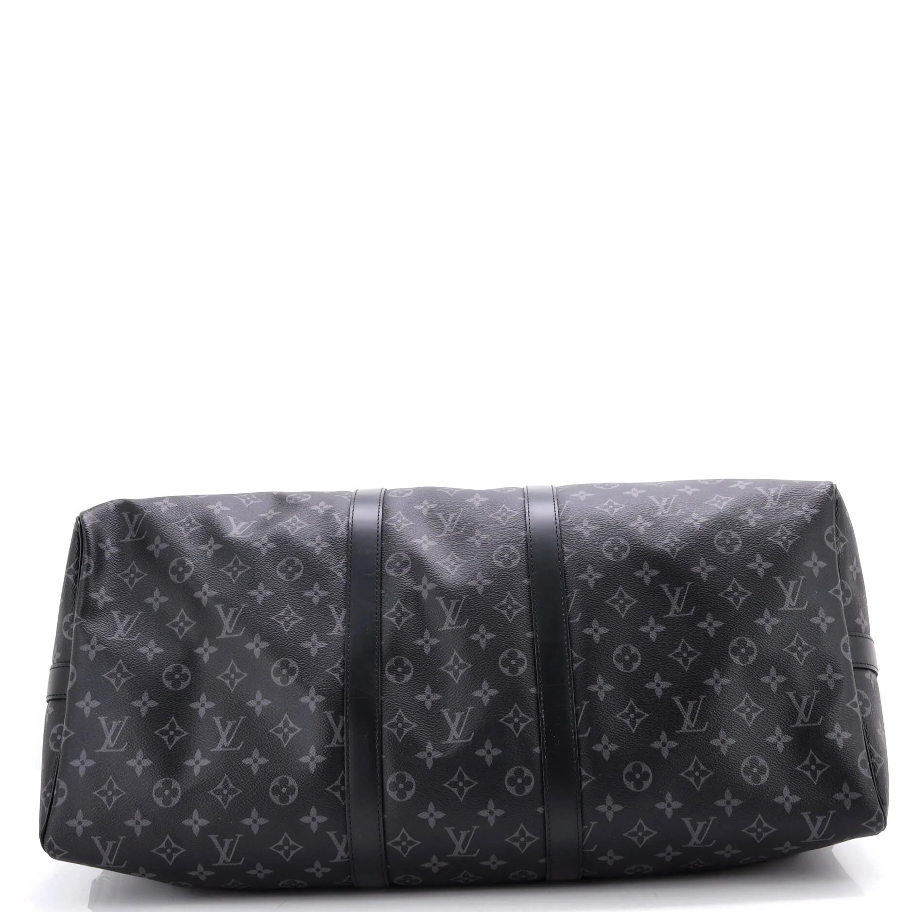 Keepall Bandouliere Bag Monogram Eclipse Canvas 55 - Image 4