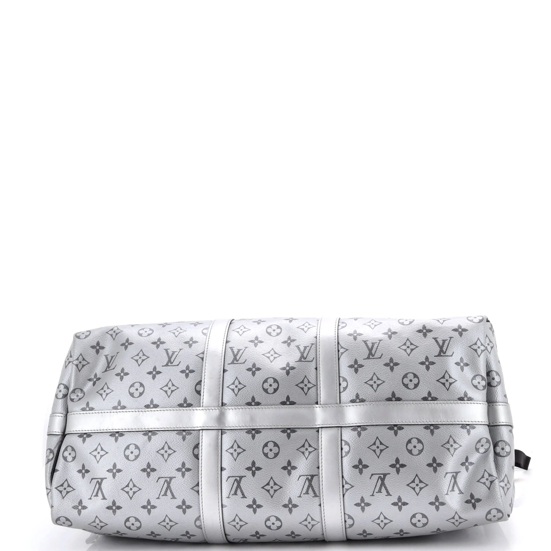 Keepall Bandouliere Bag Monogram Eclipse Split Canvas 50 - Image 4