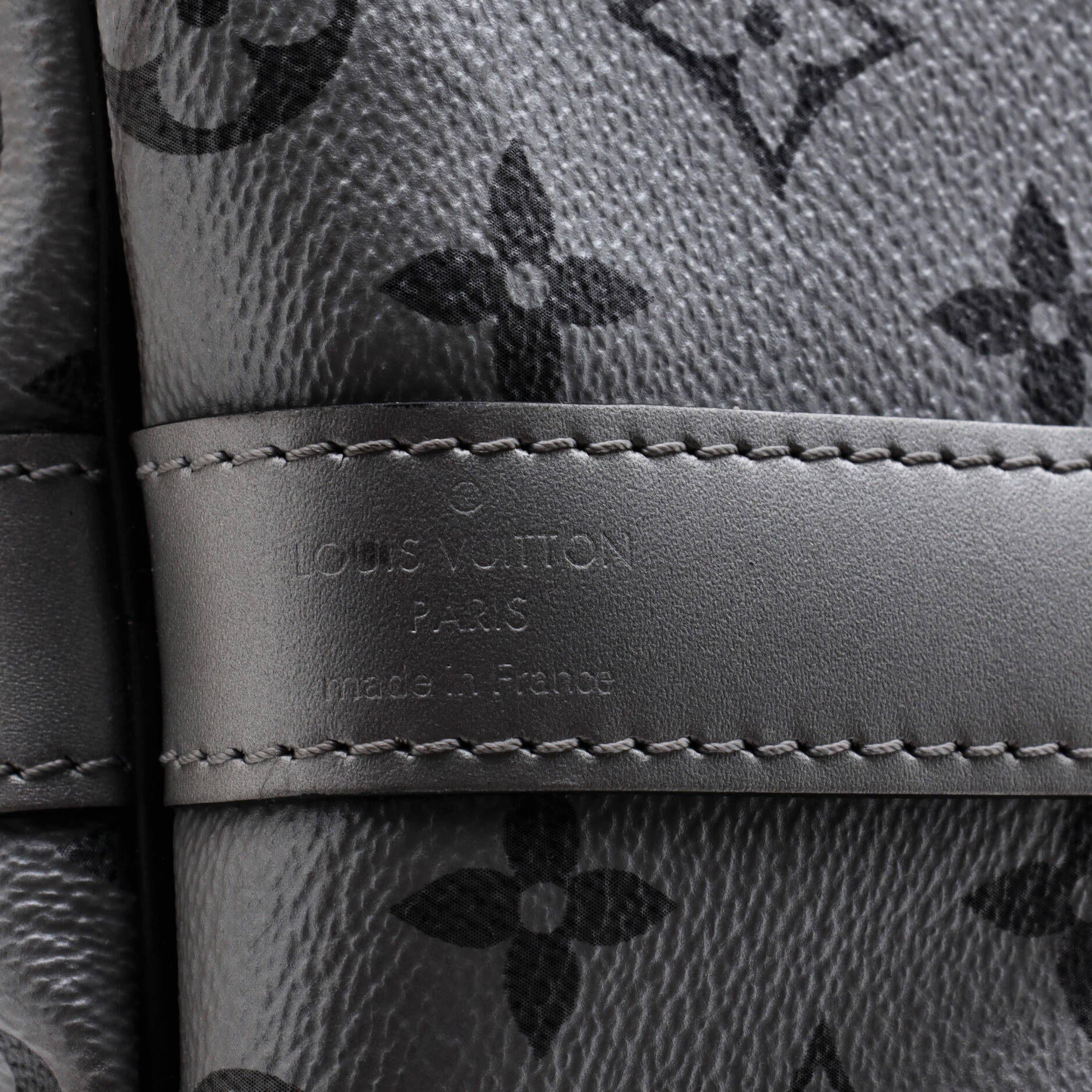 Keepall Bandouliere Bag Monogram Eclipse Split Canvas 50 - Image 7
