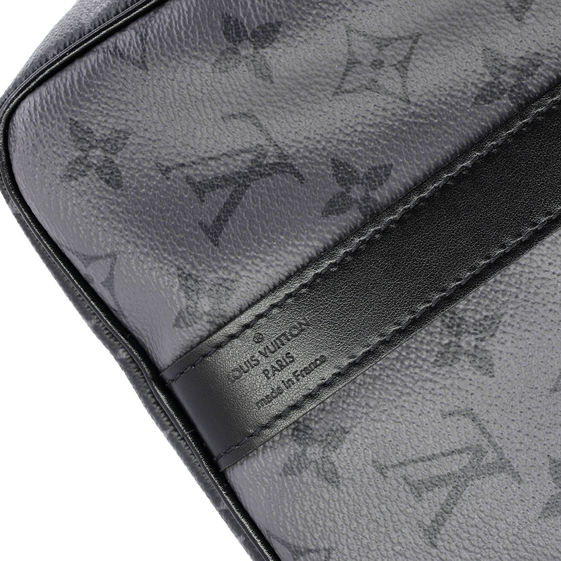 Keepall Bandouliere Bag Reverse Monogram Eclipse Canvas 35 - Image 6