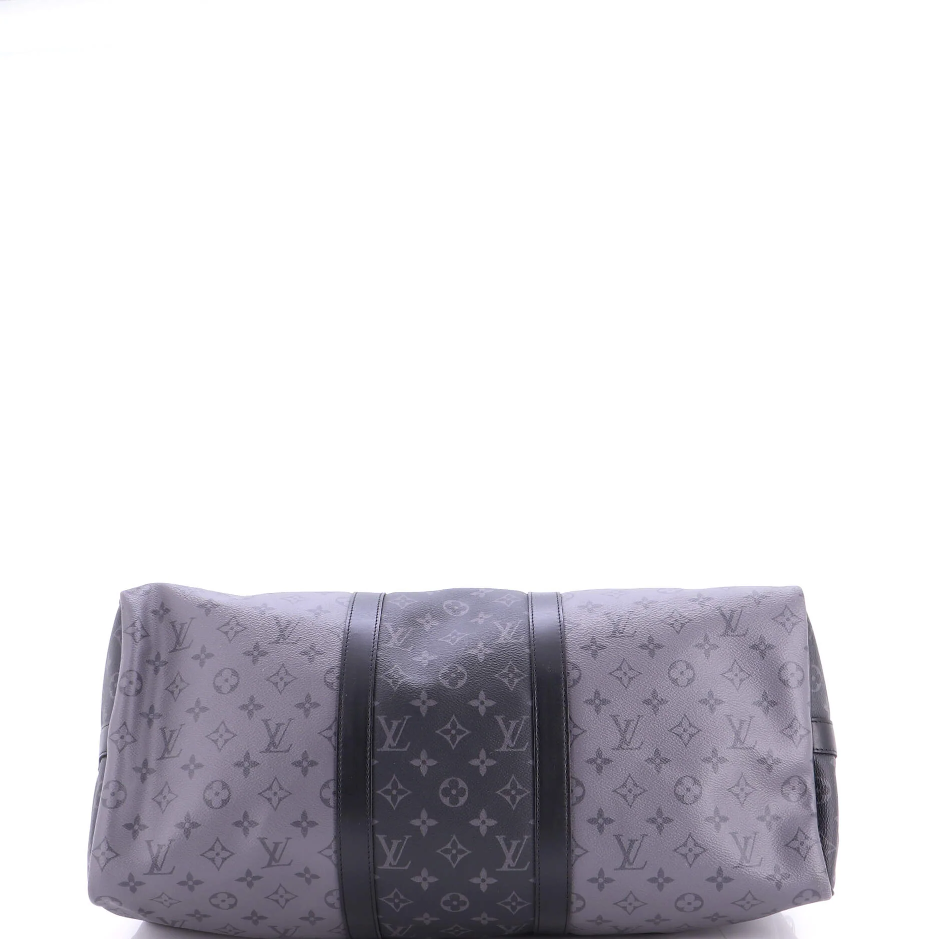 Keepall Bandouliere Bag Reverse Monogram Eclipse Canvas 50 - Image 4