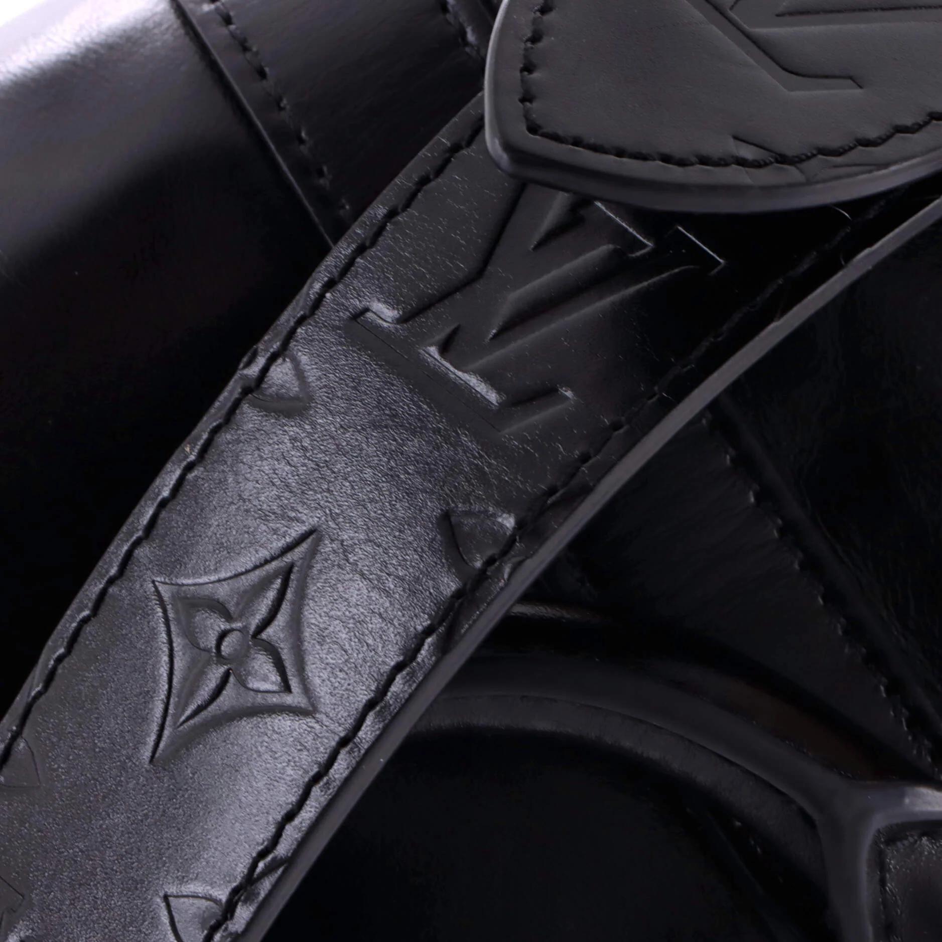 Keepall Cargo Bandouliere Bag Calfskin with Monogram Leather 25 - Image 7