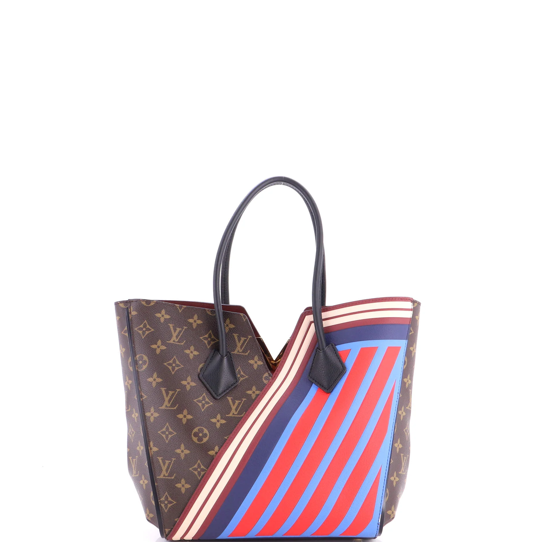 Kimono Handbag Limited Edition Monogram Canvas and Leather PM - Image 3