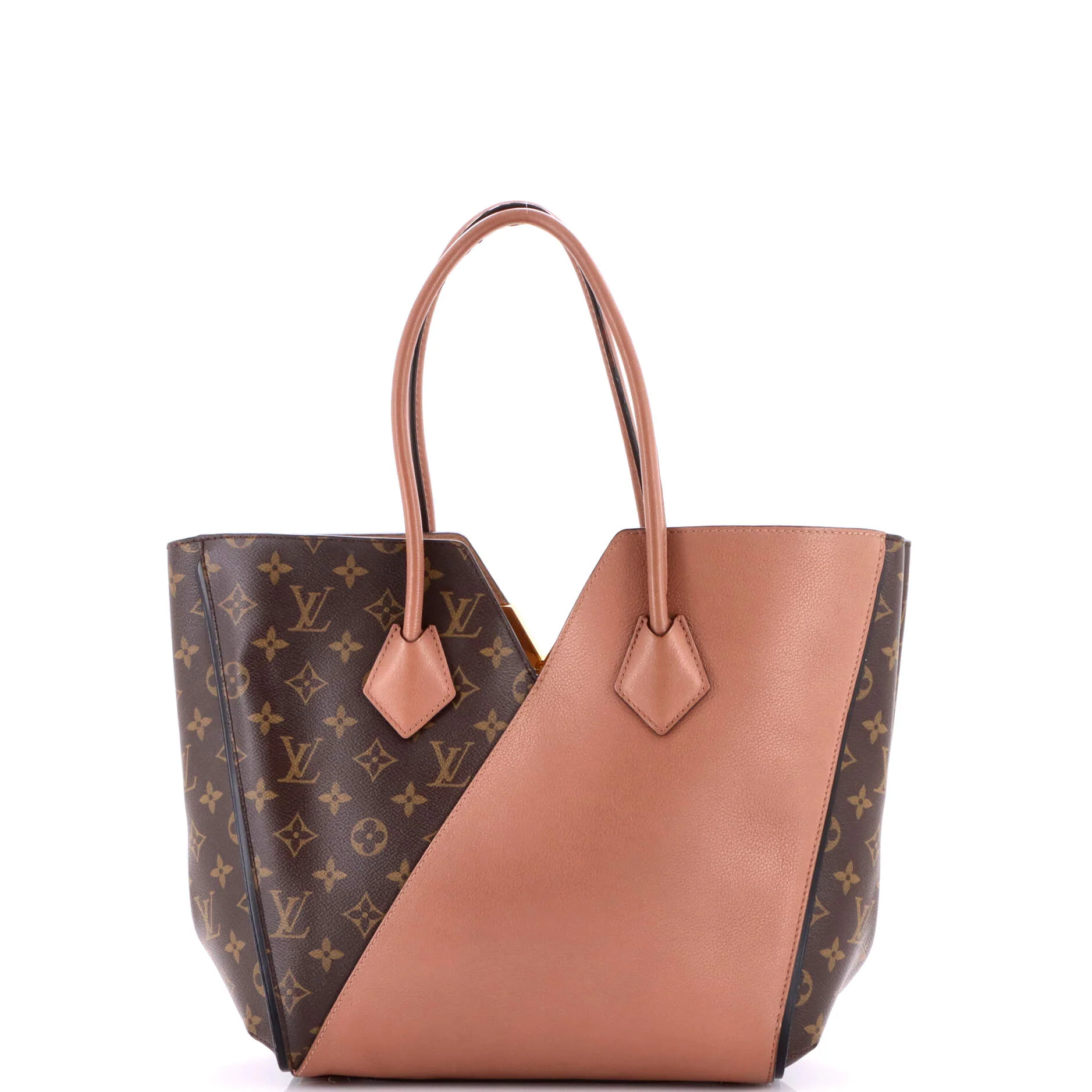 Kimono Handbag Monogram Canvas and Leather MM - Image 3