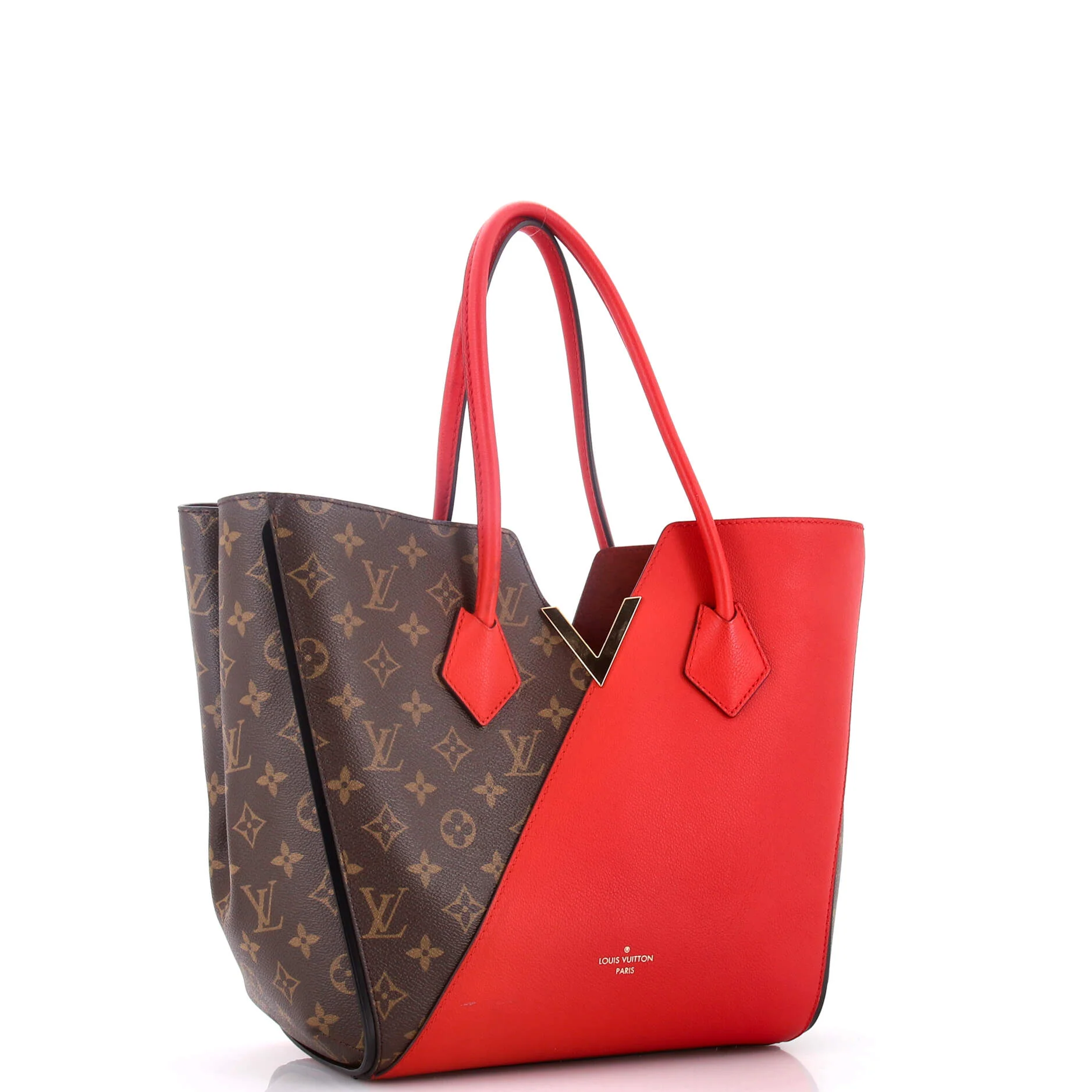 Kimono Handbag Monogram Canvas and Leather MM - Image 2