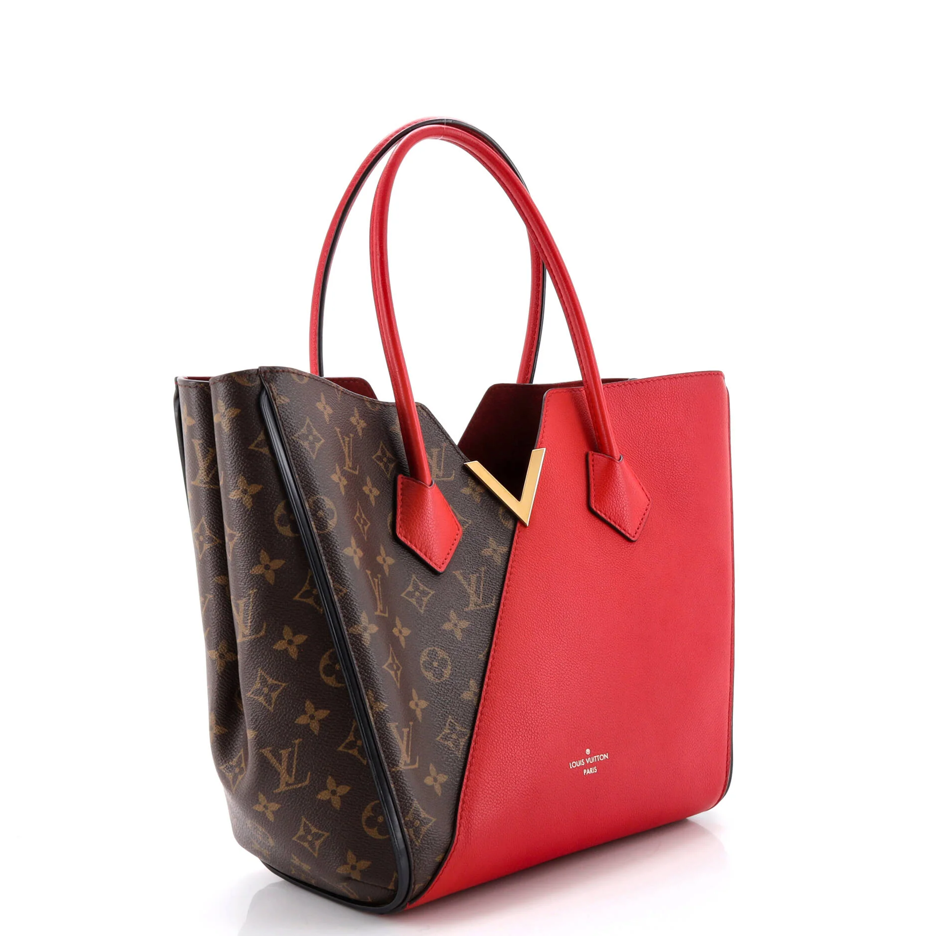 Kimono Handbag Monogram Canvas and Leather MM - Image 2