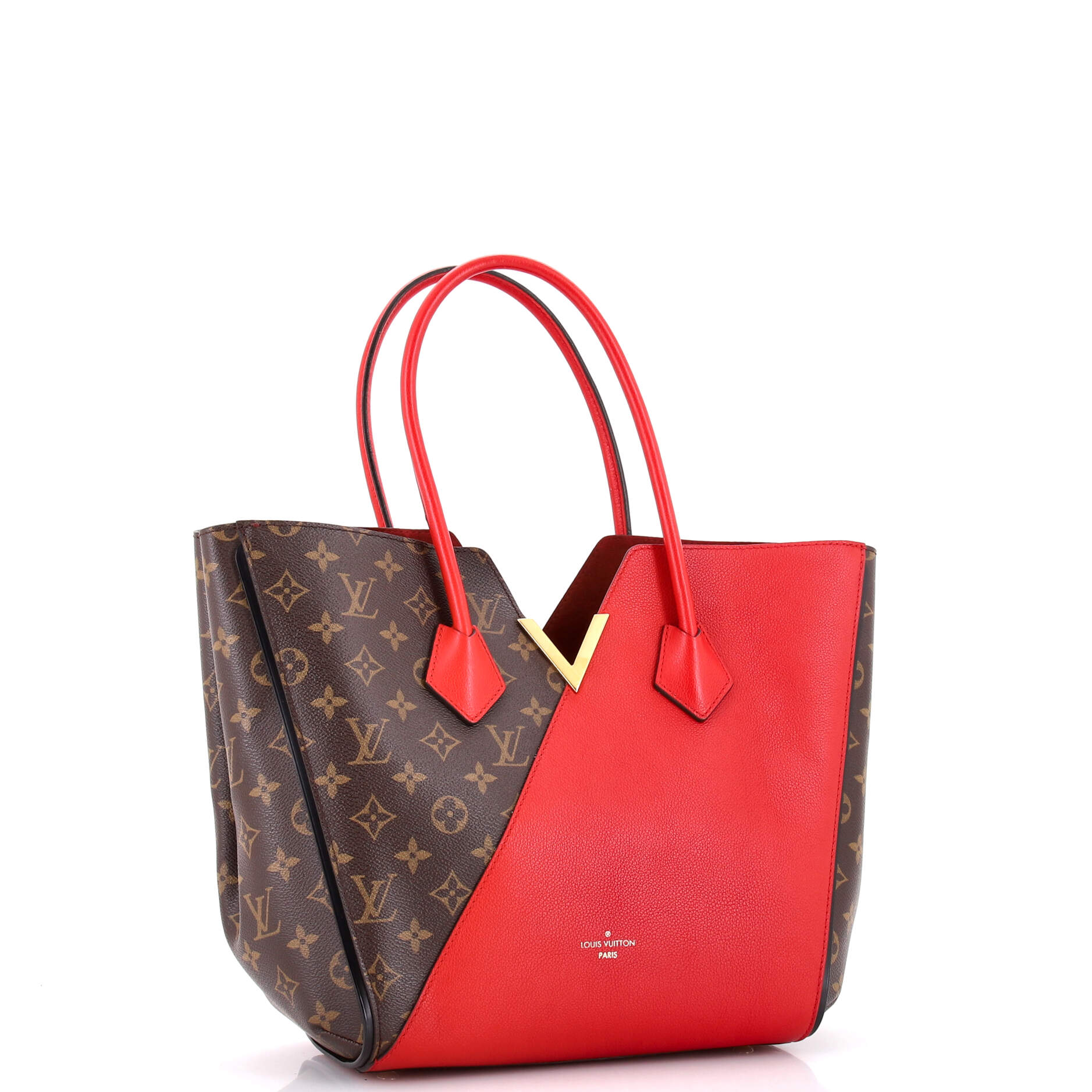 Kimono Handbag Monogram Canvas and Leather MM - Image 2