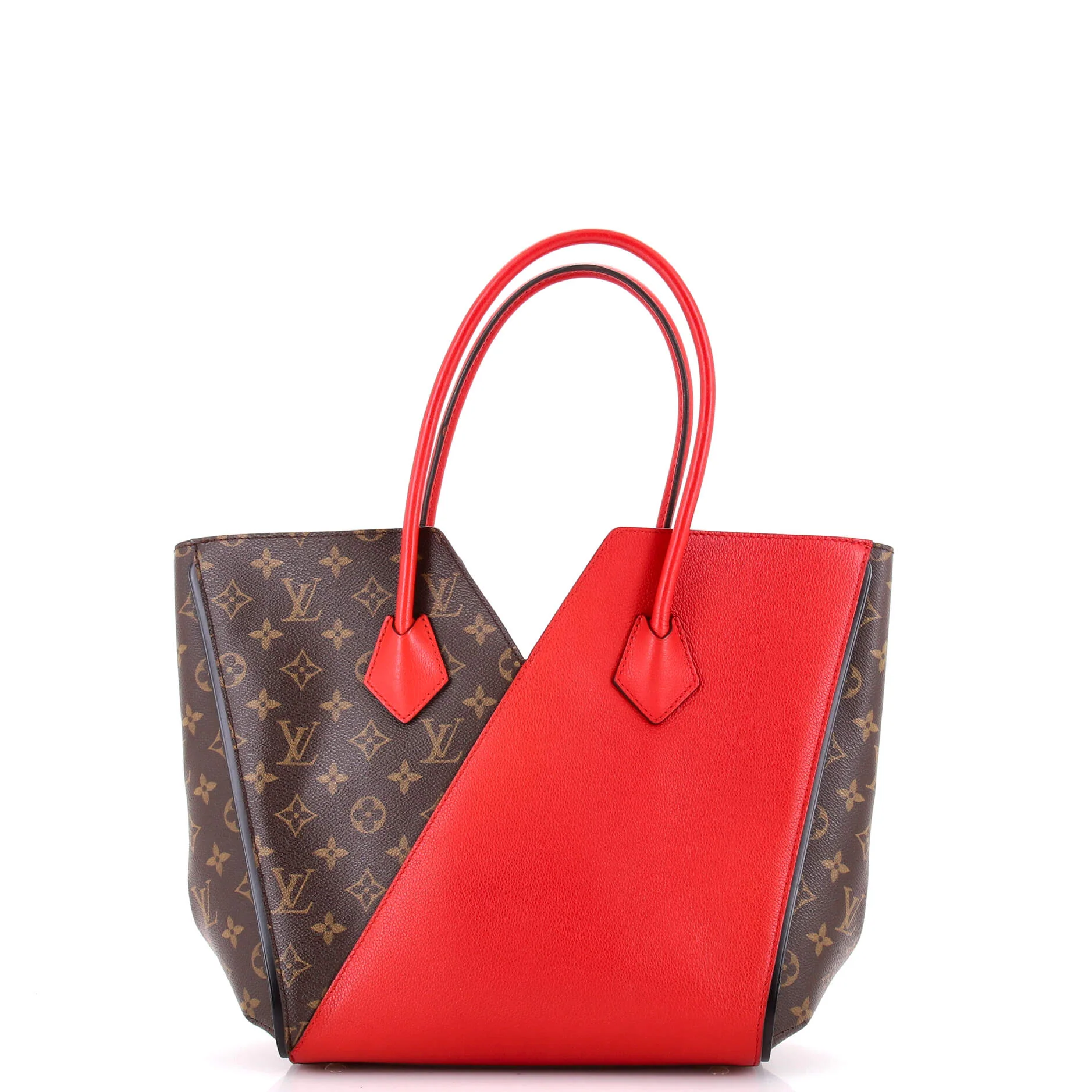 Kimono Handbag Monogram Canvas and Leather MM - Image 3
