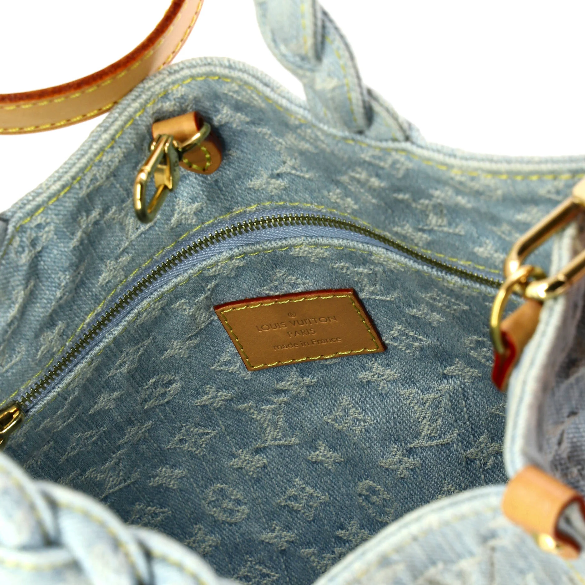 Let Go Tote Monogram Denim PM - Image 6
