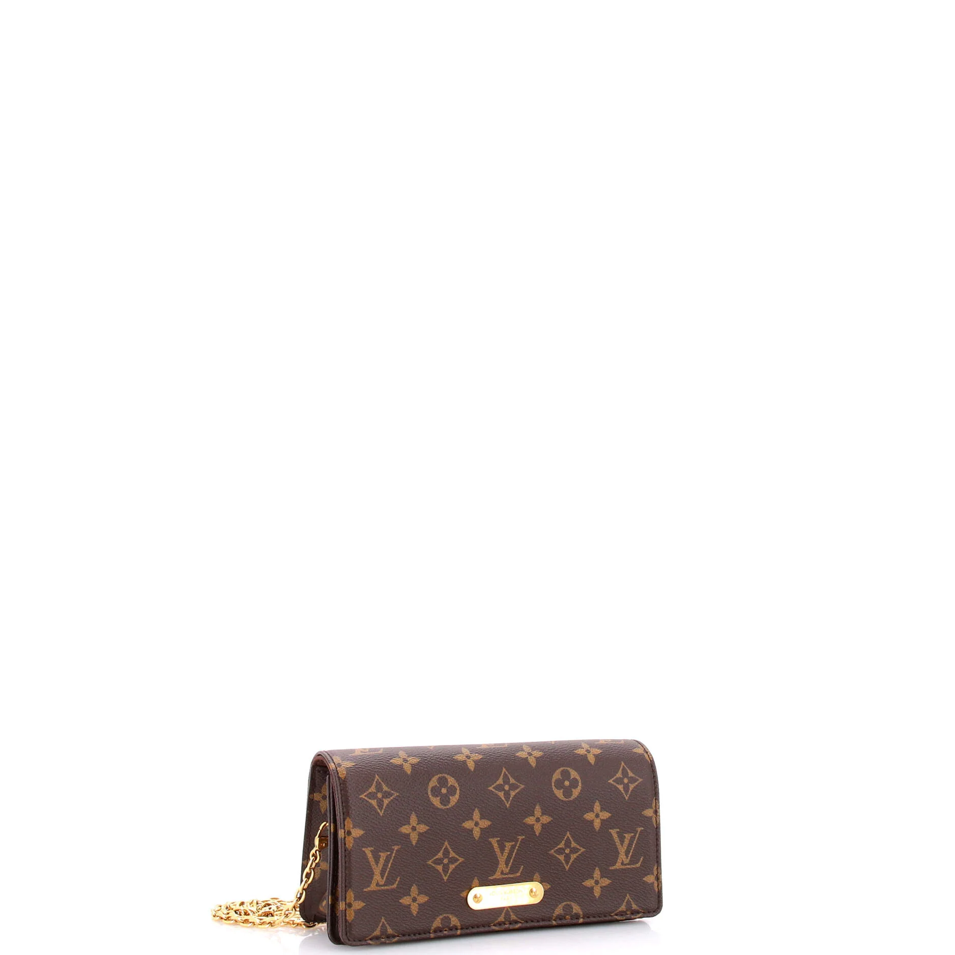 Lily Wallet on Chain Monogram Canvas - Image 2