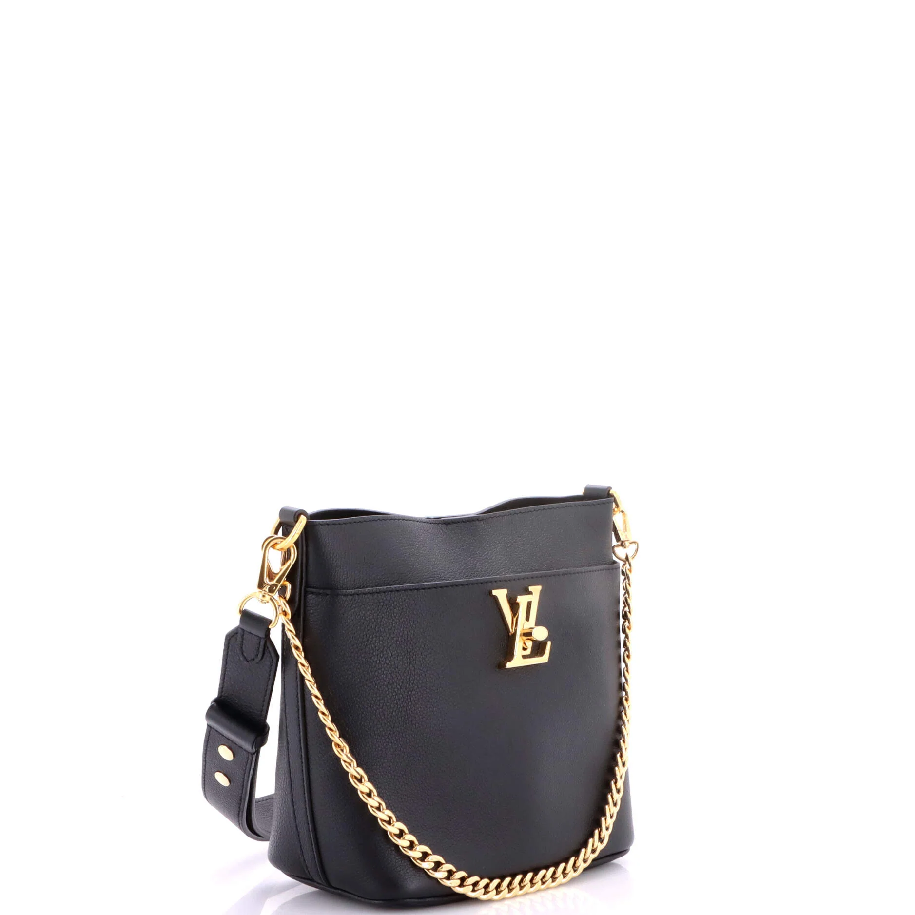 Lock and Walk Bucket Bag Leather - Image 3