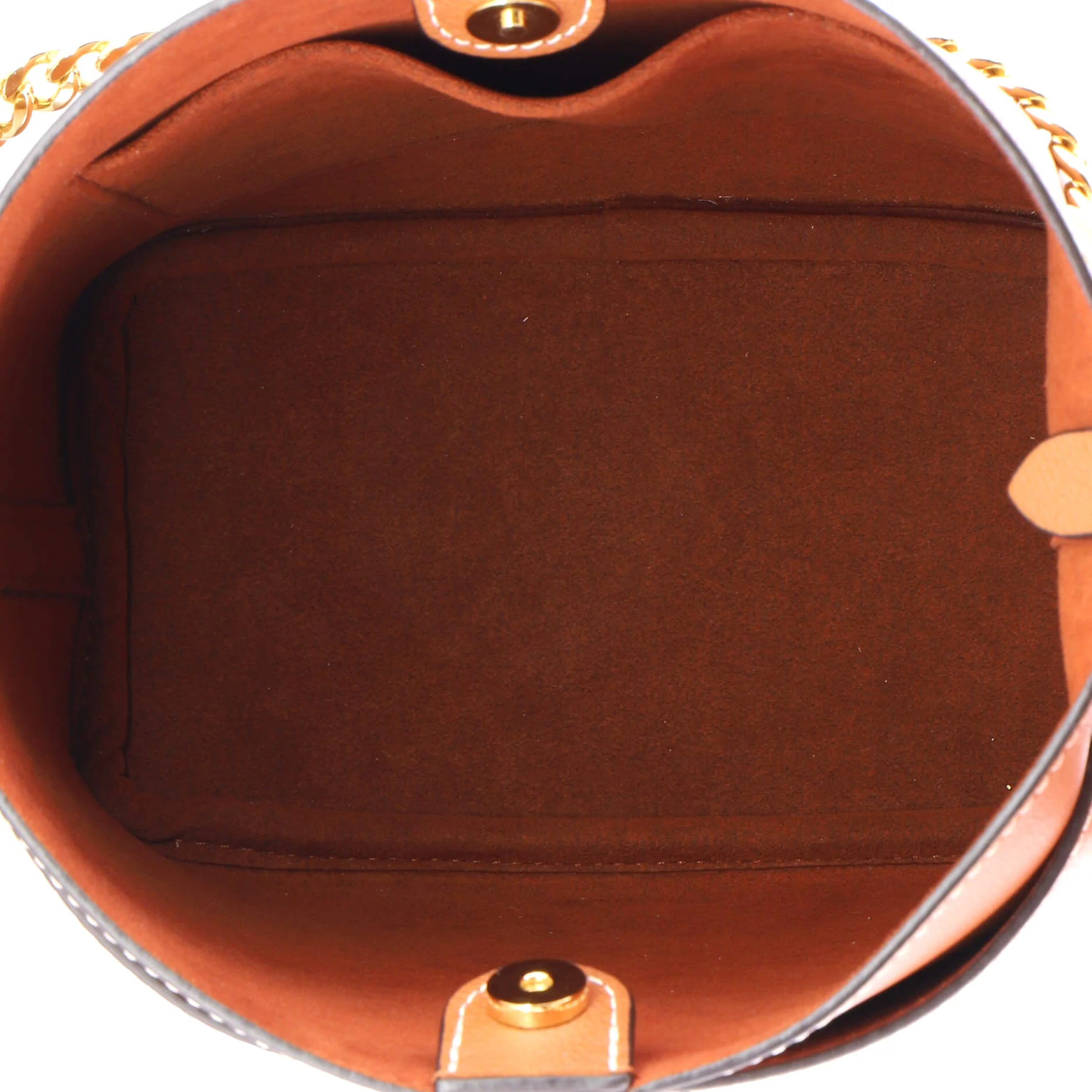 Lock and Walk Bucket Bag Leather - Image 5
